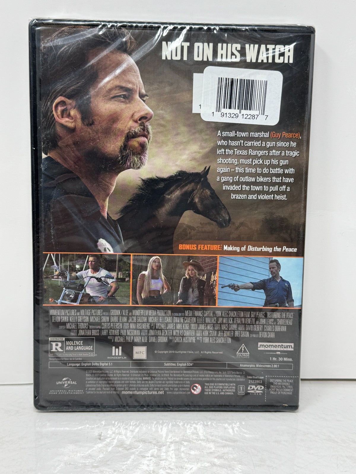 Disturbing the Peace (DVD) Action Brand New and Sealed!!!