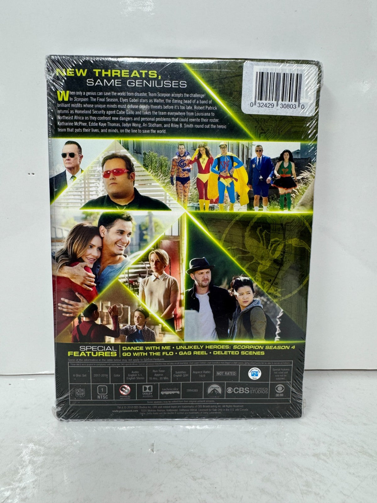 Scorpion: Season 4 (DVD) TV Series Brand New and Sealed!!!