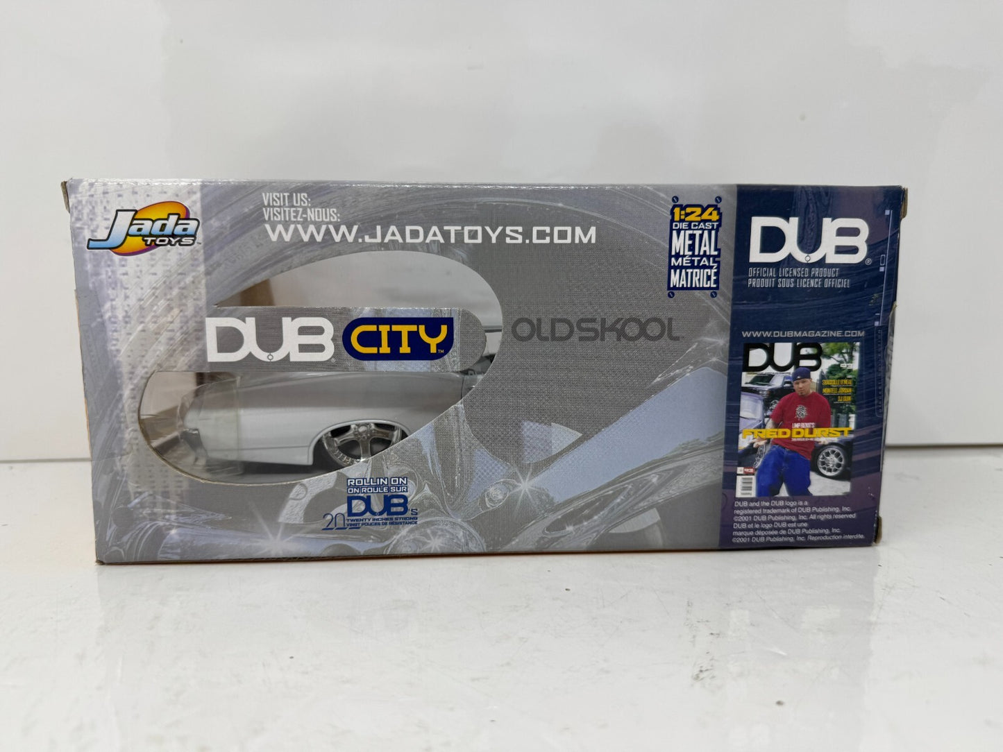 Jada Dub City Old Skool 1967 Chevy Impala SS 1:24 Diecast Colorado Custom Wheels