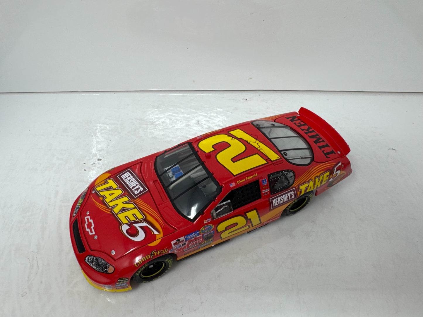 Action Nascar #21 Kevin Harvick Hershey's Take 5 2005 Monte Carlo 1:24 Diecast
