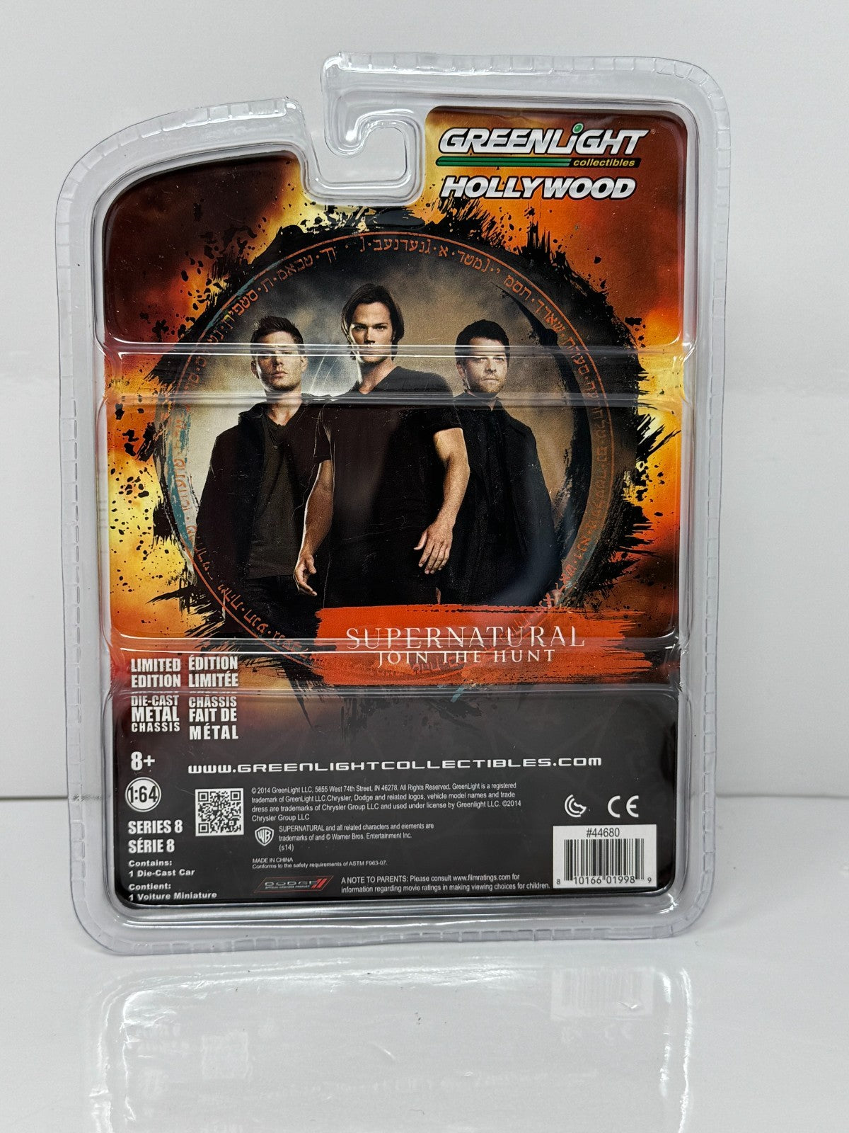 Greenlight Hollywood Supernatural Ford Crown Victoria Interceptor 1:64 Diecast
