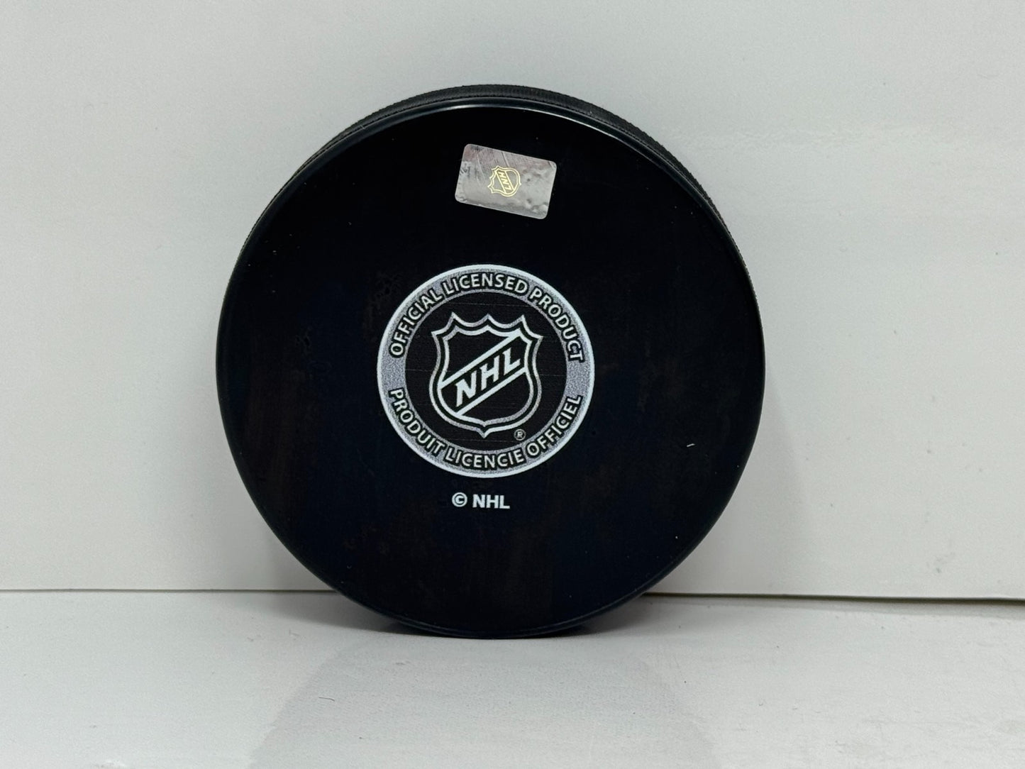 Denis Savard Chicago Blackhawks Signed NHL Autograph Puck Silver Auto