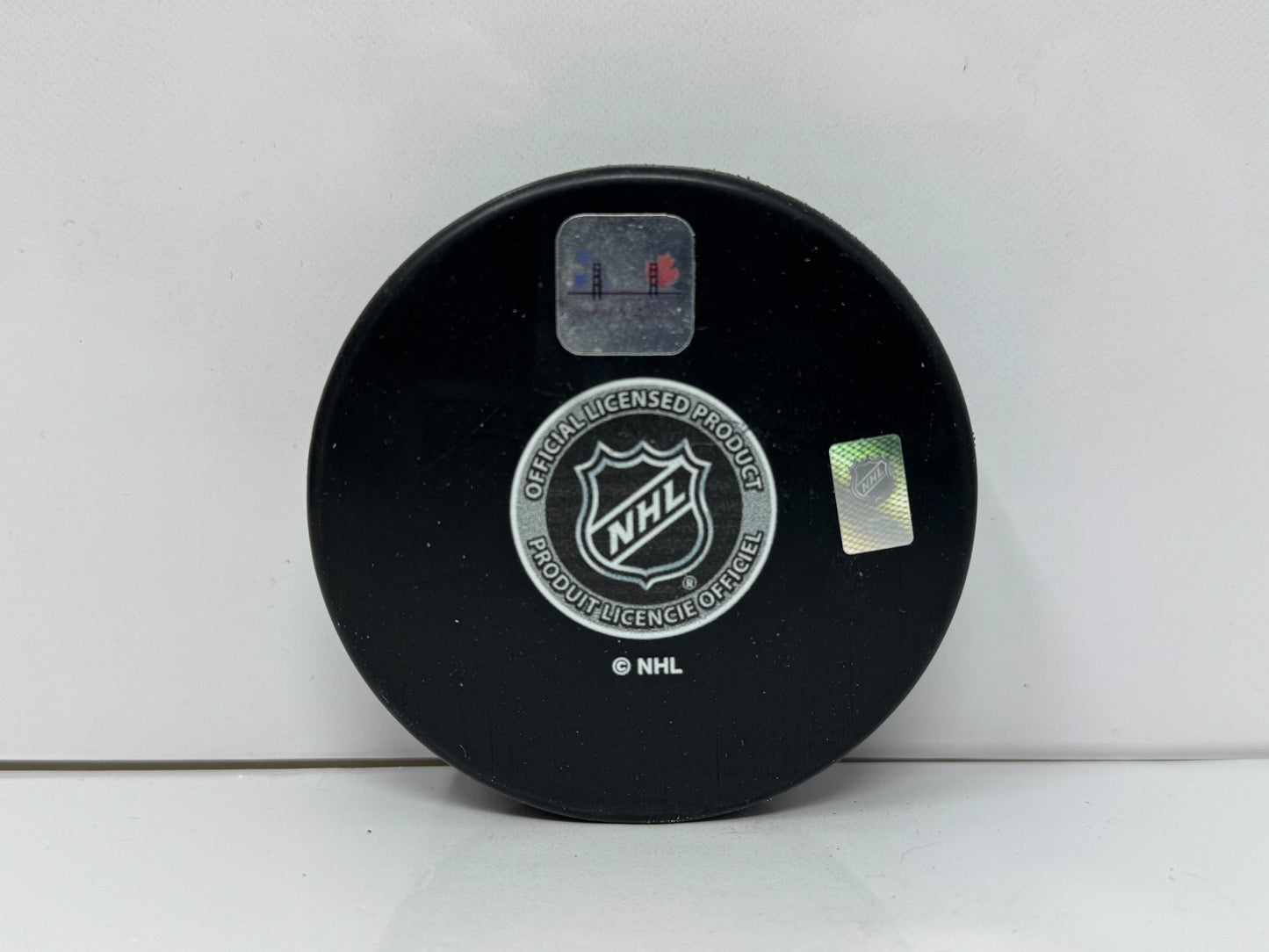 Jett Alexander Toronto Maple Leafs Signed NHL Autograph Puck Silver Auto