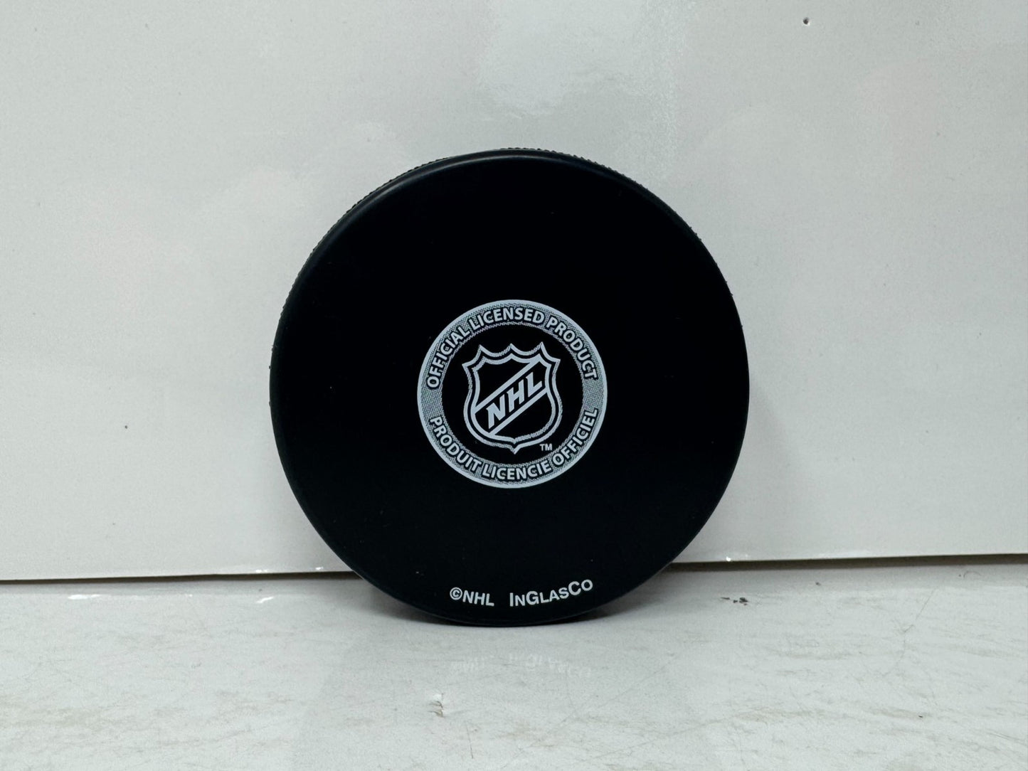 Al Iafrate San Jose Sharks Signed NHL Autograph Puck Gold Auto