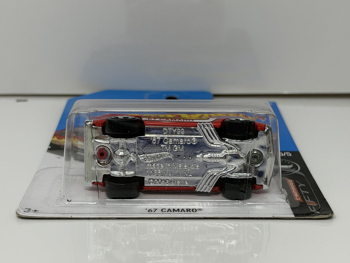 Hot Wheels Camaro Fifty 1967 Chevrolet Camaro 1:64 Diecast Red