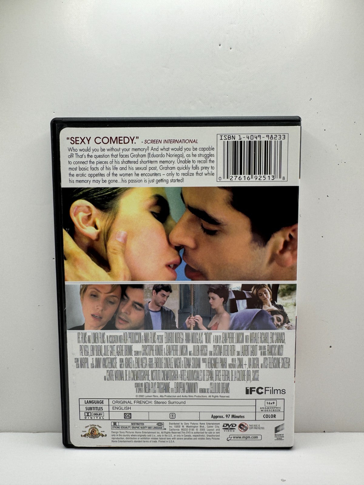 Novo (DVD) Eduardo Noriega Romance