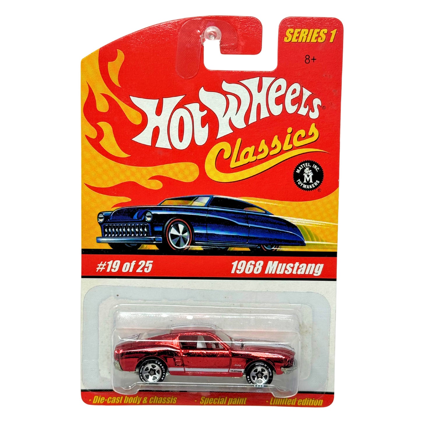 Hot Wheels Classics 1968 Mustang Series 1 Muscle Car 1:64 Diecast