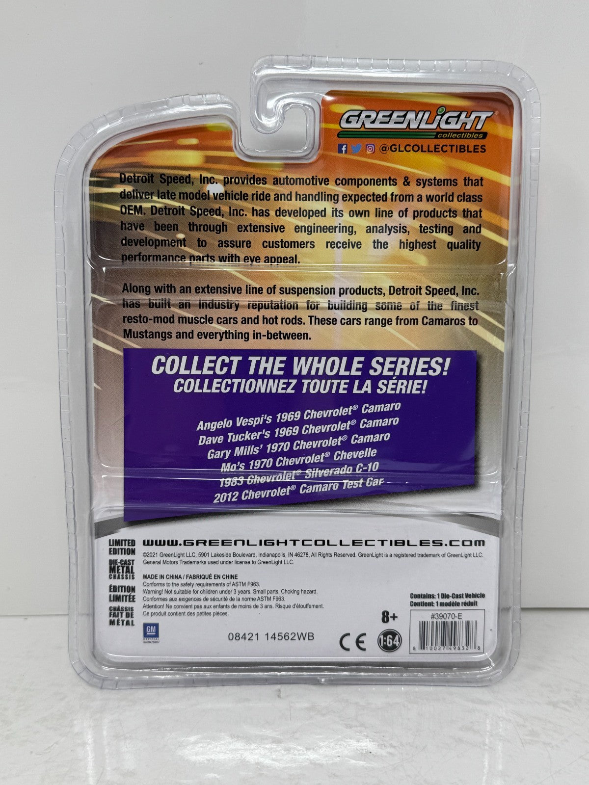 Greenlight Detroit Speed, Inc. 1983 Chevrolet Silverado C-10 1:64 Diecast