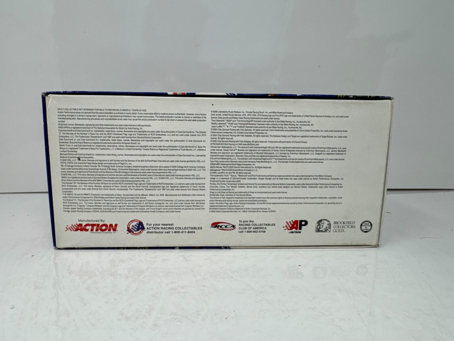 Action Nascar #11 Jason Leffler FedEx Freight 2005 Monte Carlo 1:24 Diecast