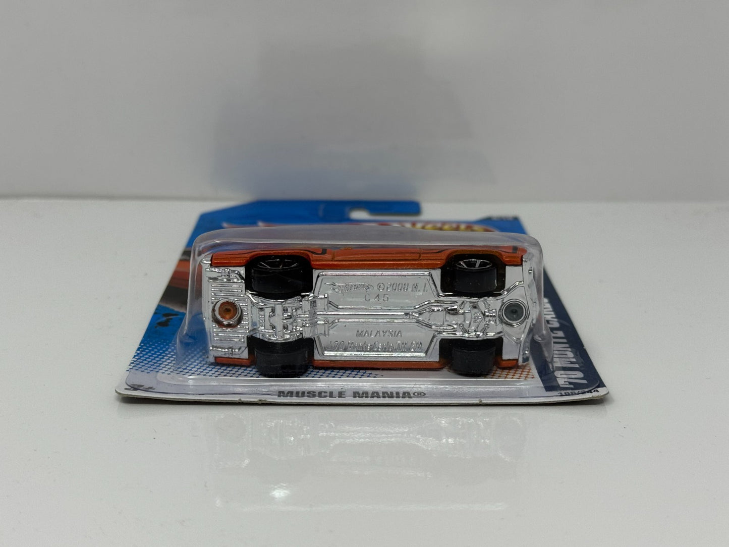 Hot Wheels Muscle Mania 1970 Monte Carlo 1:64 Diecast Factory Sealed Orange