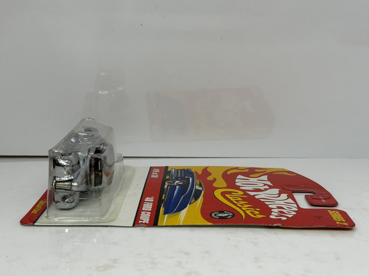 Hot Wheels Classics Series 2 1940 Ford Coupe 1:64 Diecast Chrome