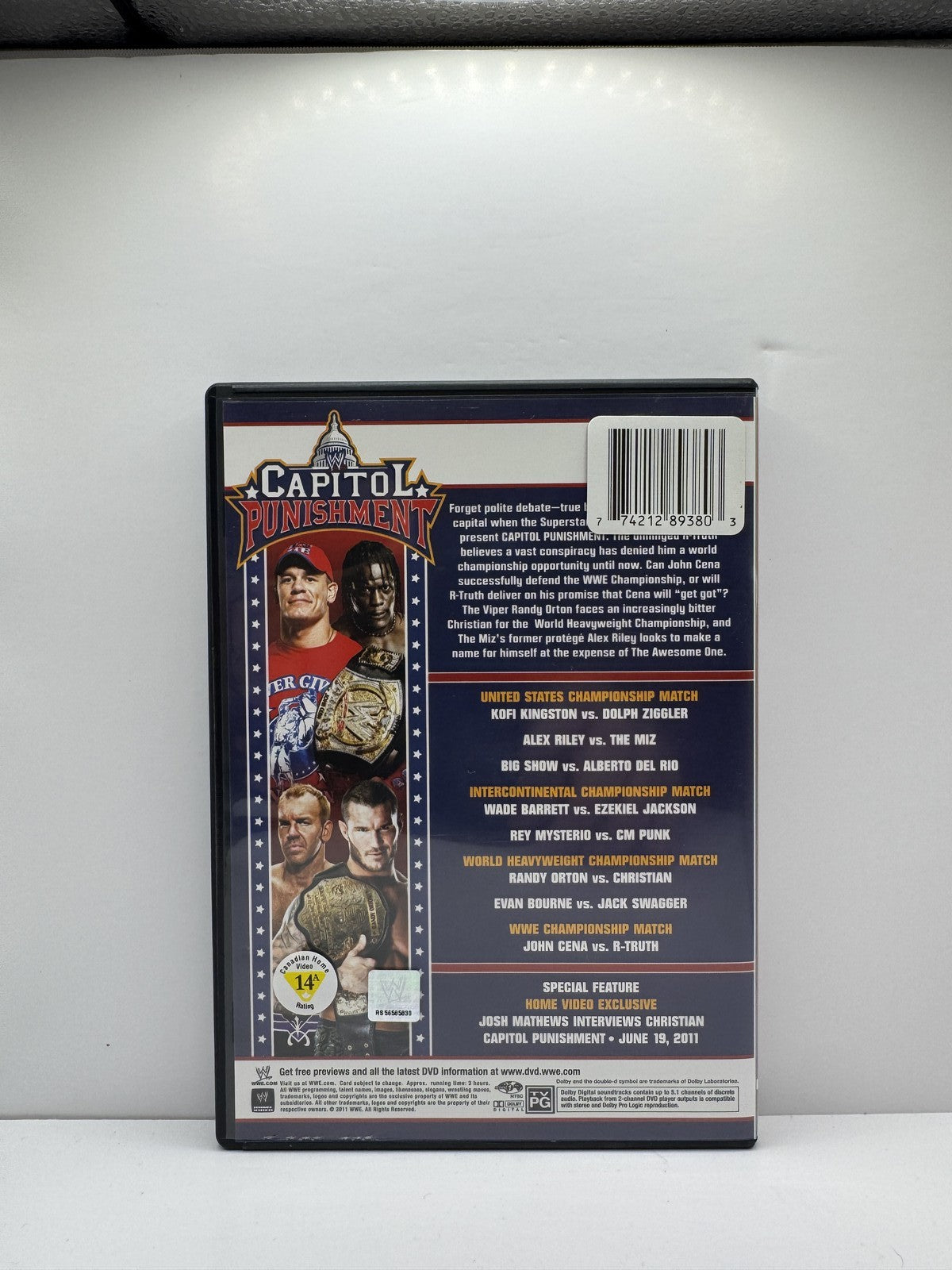 WWE Capitol Punishment 2011 (DVD) WWE Wrestling