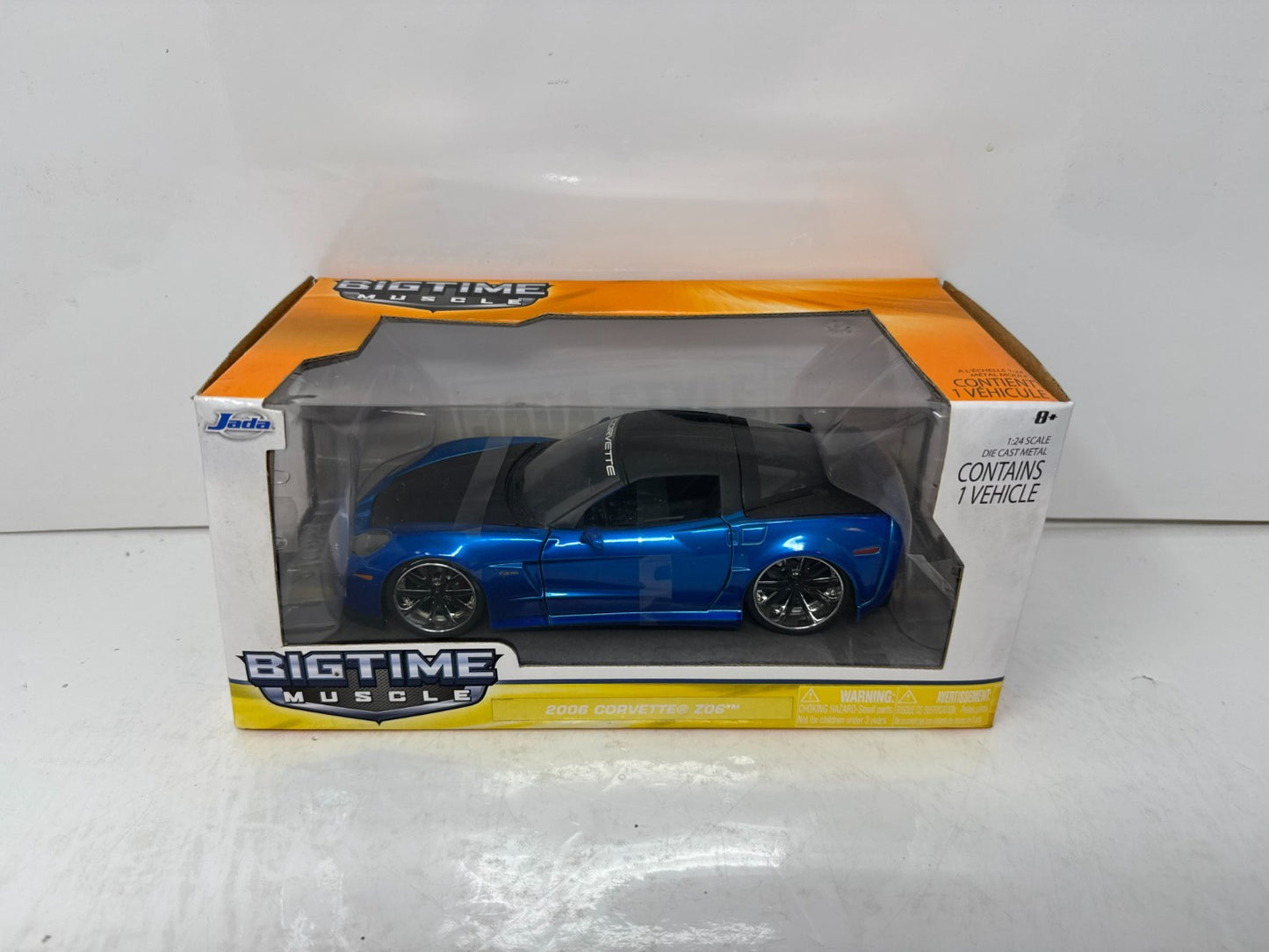Jada Bigtime Muscle 2006 Chevrolet Corvette Z06 1:24 Diecast