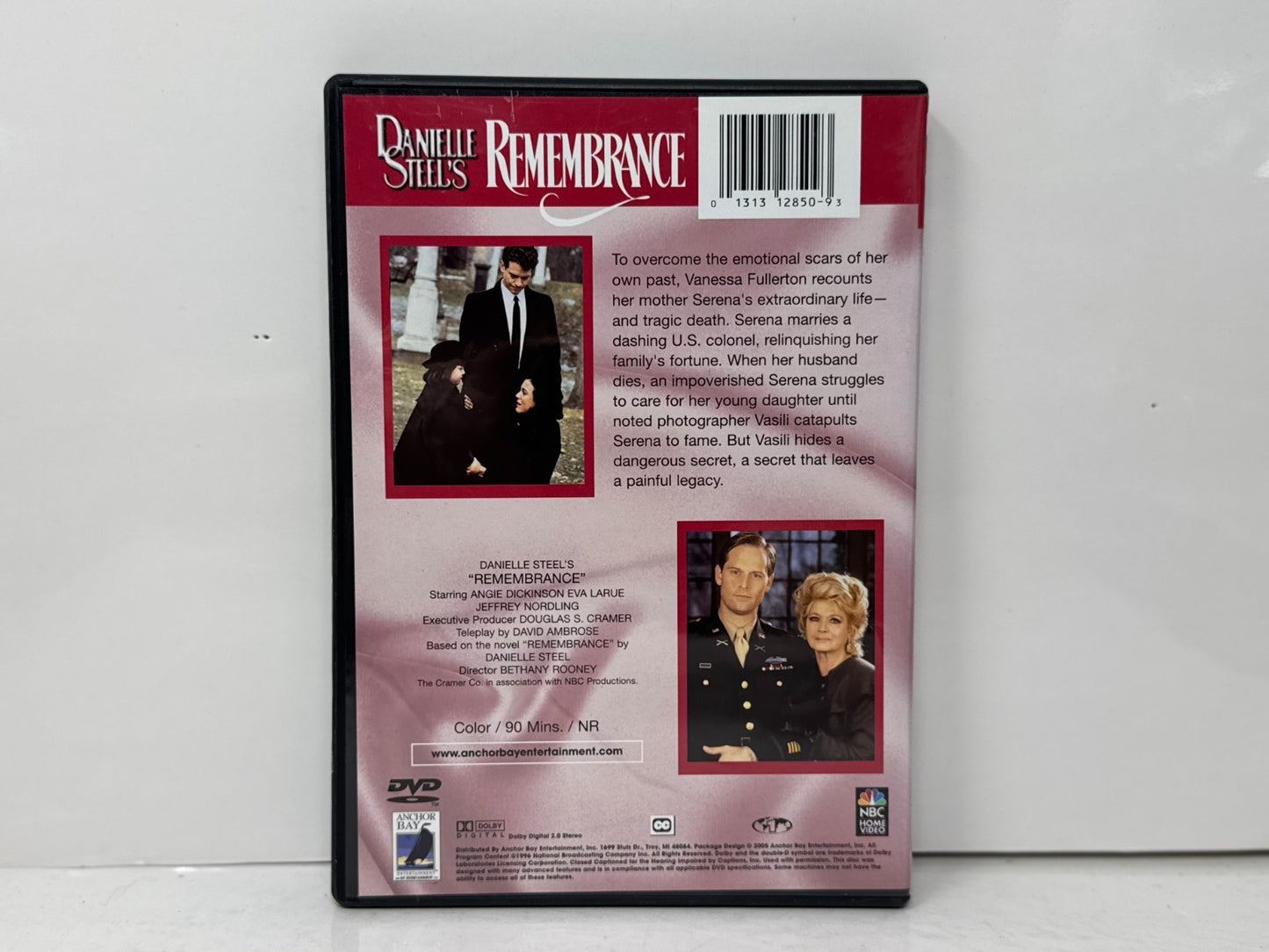 Danielle Steel's Remembrance (DVD) Romance Good Condition!!!