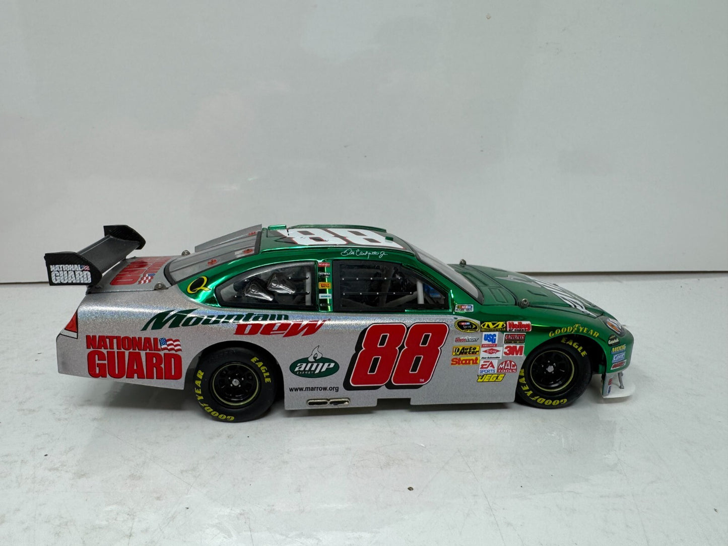 Motorsports Authentics Nascar #88 Dale Earnhardt Jr. Amp Energy Mt. Dew 2008 Impala SS Mesma & Color Chrome 1:24 Diecast