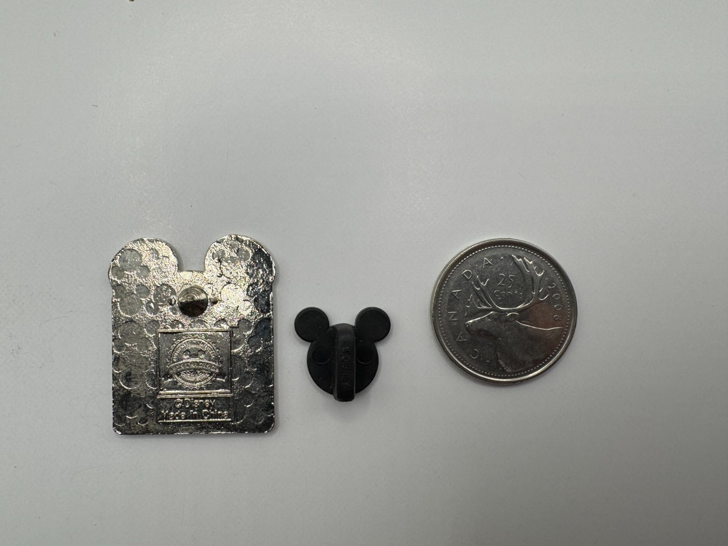 Disney Mickey Mouse Expression Baffled Pink Trading Pin DC2S1