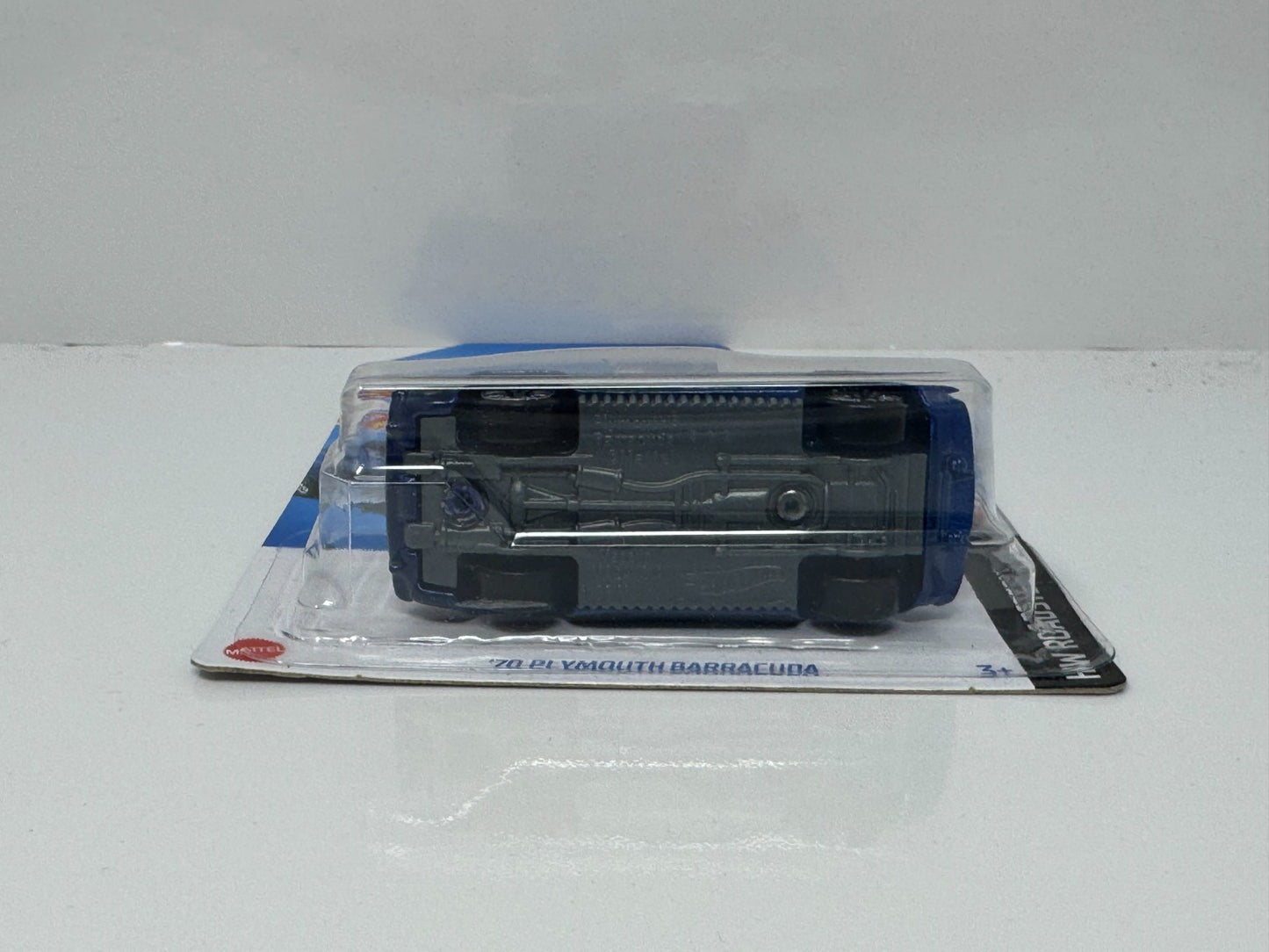 Hot Wheels Roadsters 1970 Plymouth Barracuda Convertible 1:64 Diecast Blue