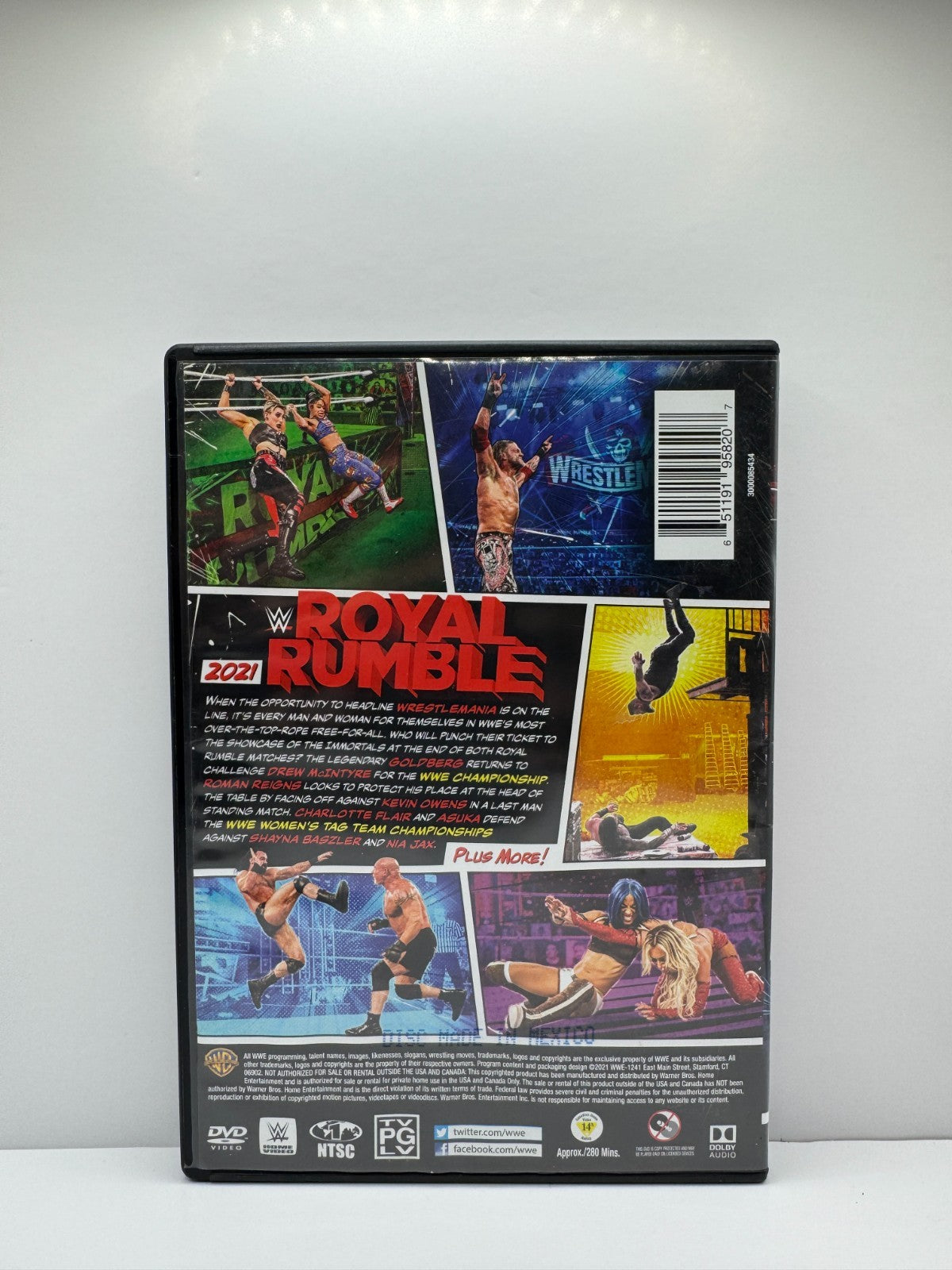 WWE: Royal Rumble 2021 (DVD) WWE Wrestling