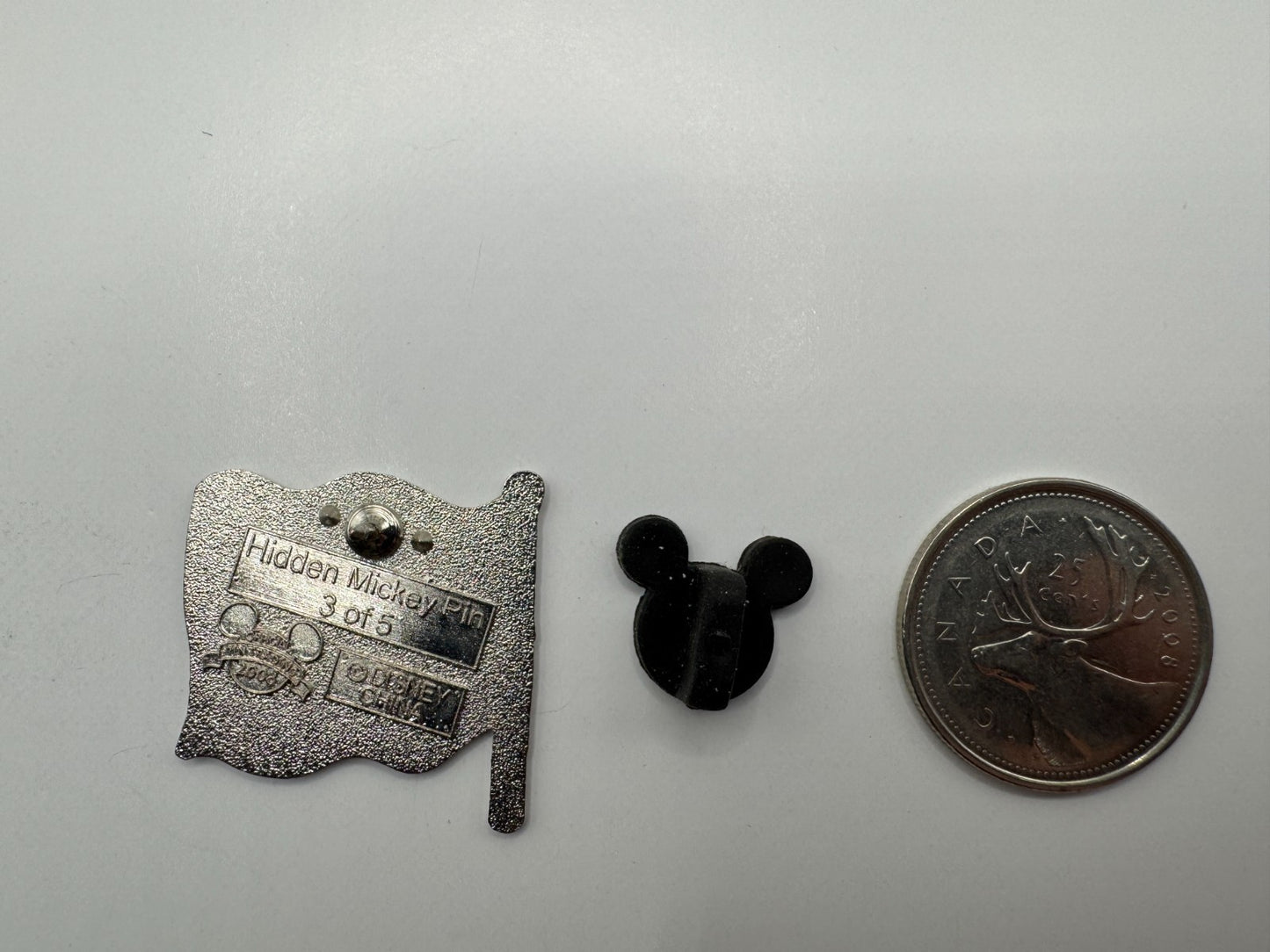 WDW Disney Mickey Mouse Flag Fun Icons Hidden Mickey Trading Pin DC2S1