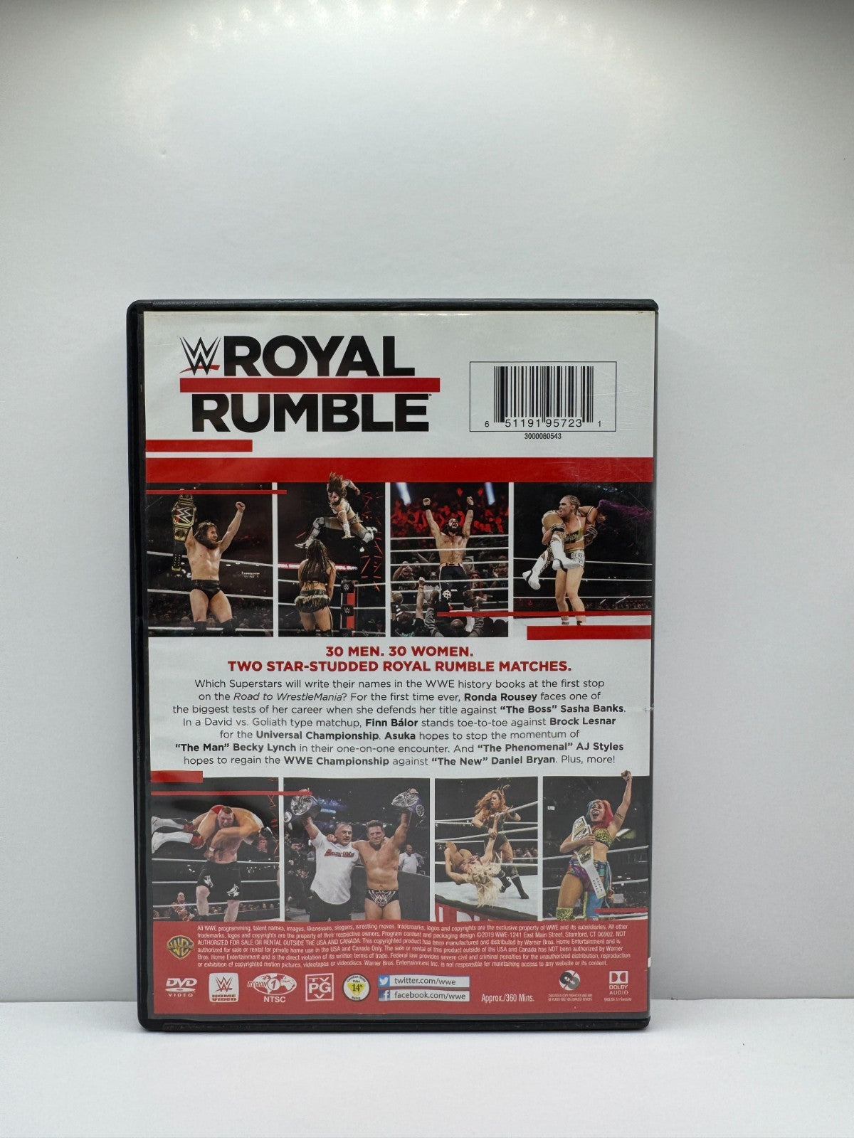 WWE: Royal Rumble 2019 (DVD) WWE Wrestling