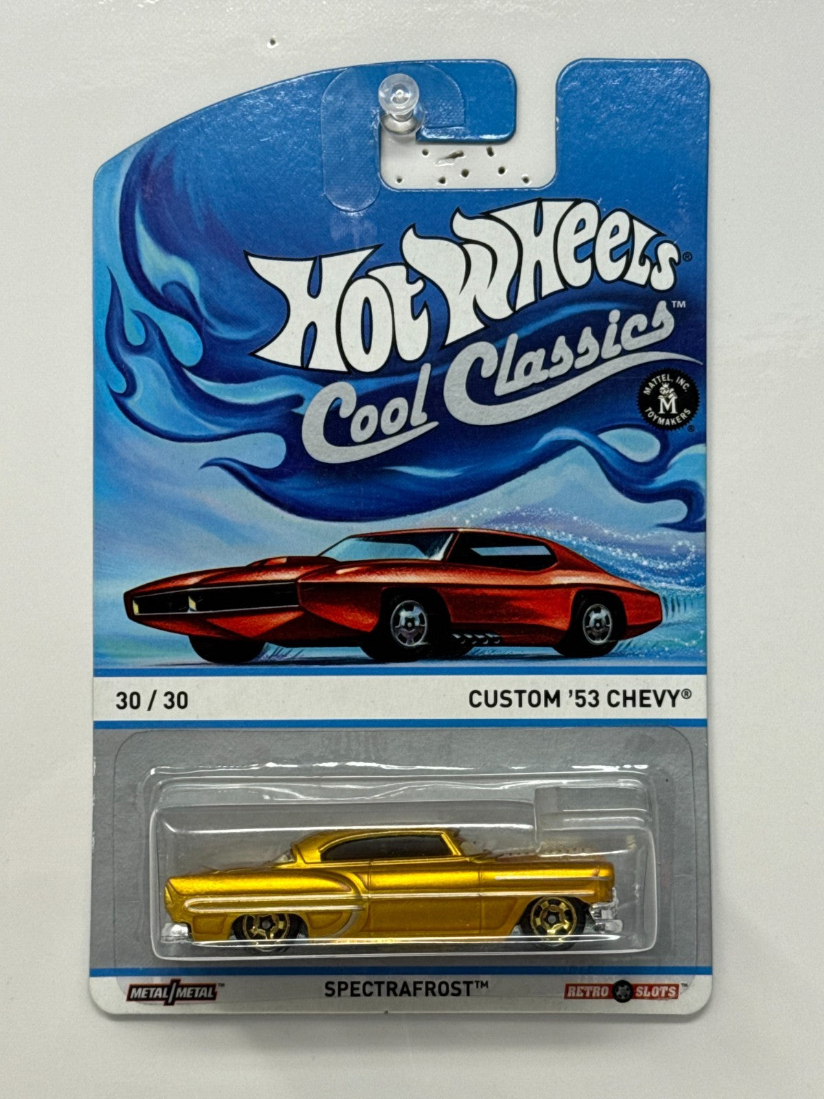 Hot Wheels Cool Classics Custom 1953 Chevy Spectrafrost 1:64 Diecast