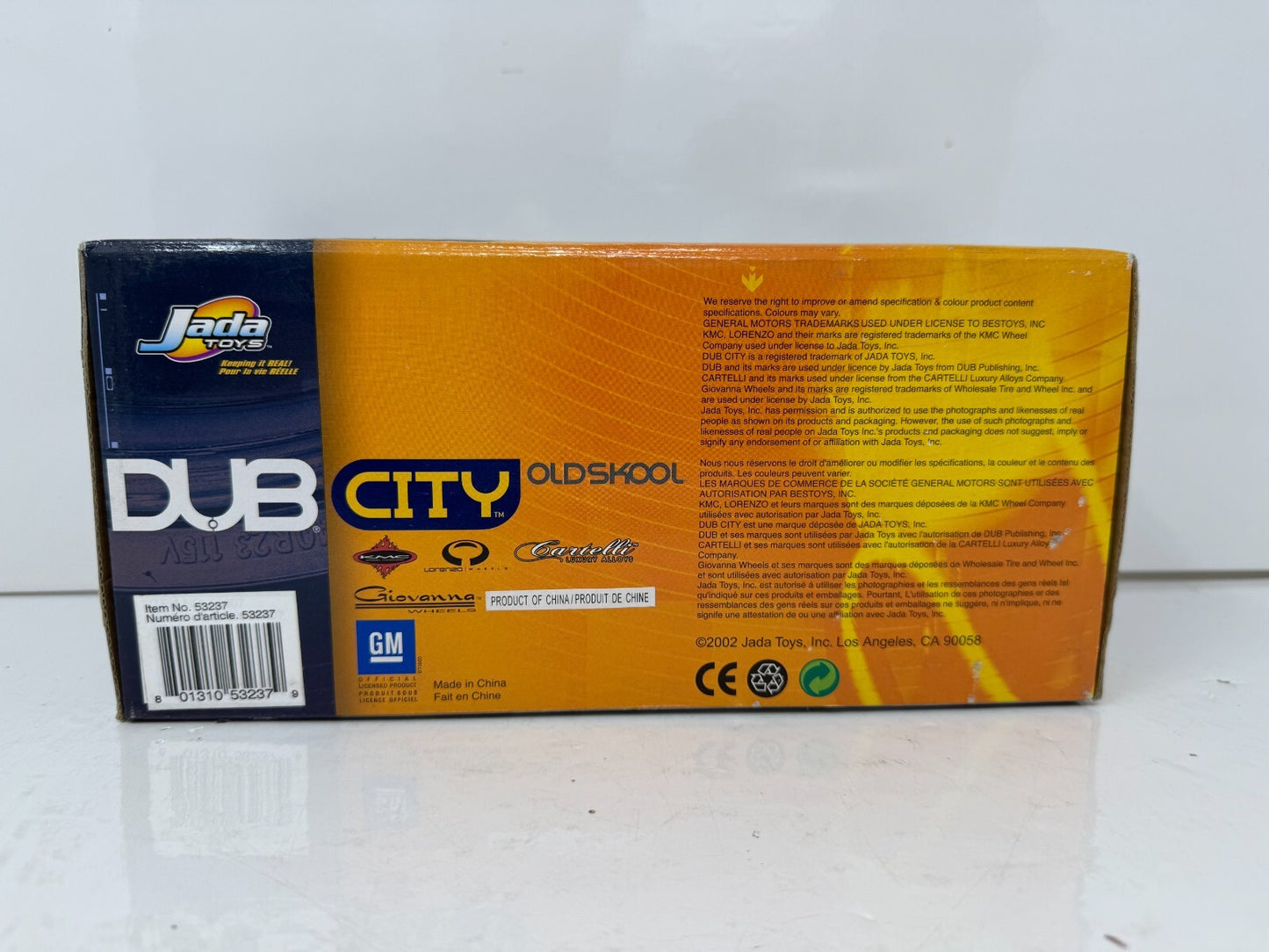 Jada Dub City Oldskool 1953 Chevy Bel Air 1:24 Diecast Maya Wheels 22 Inch