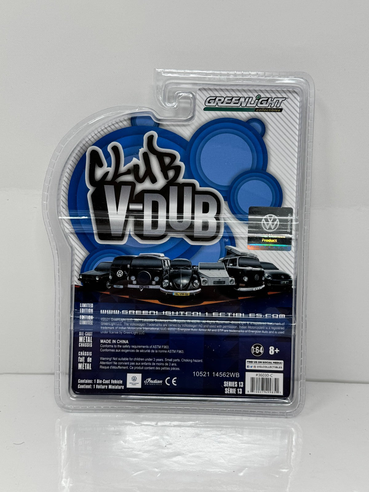 Greenlight Club V-Dub 1979 Volkswagen Rabbit 1:64 Diecast