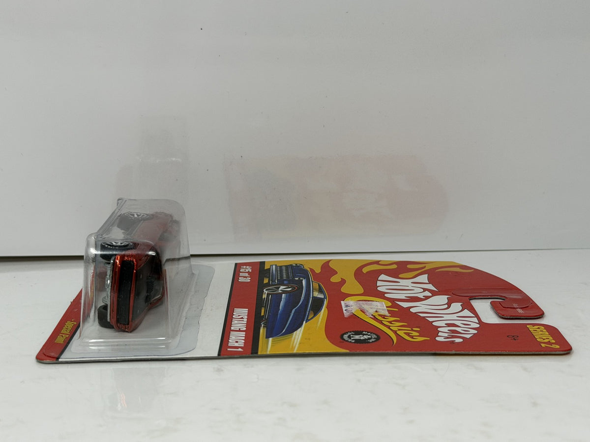 Hot Wheels Classics Series 2 Mustang Mach 1 Spectraflame 1:64 Diecast Orange