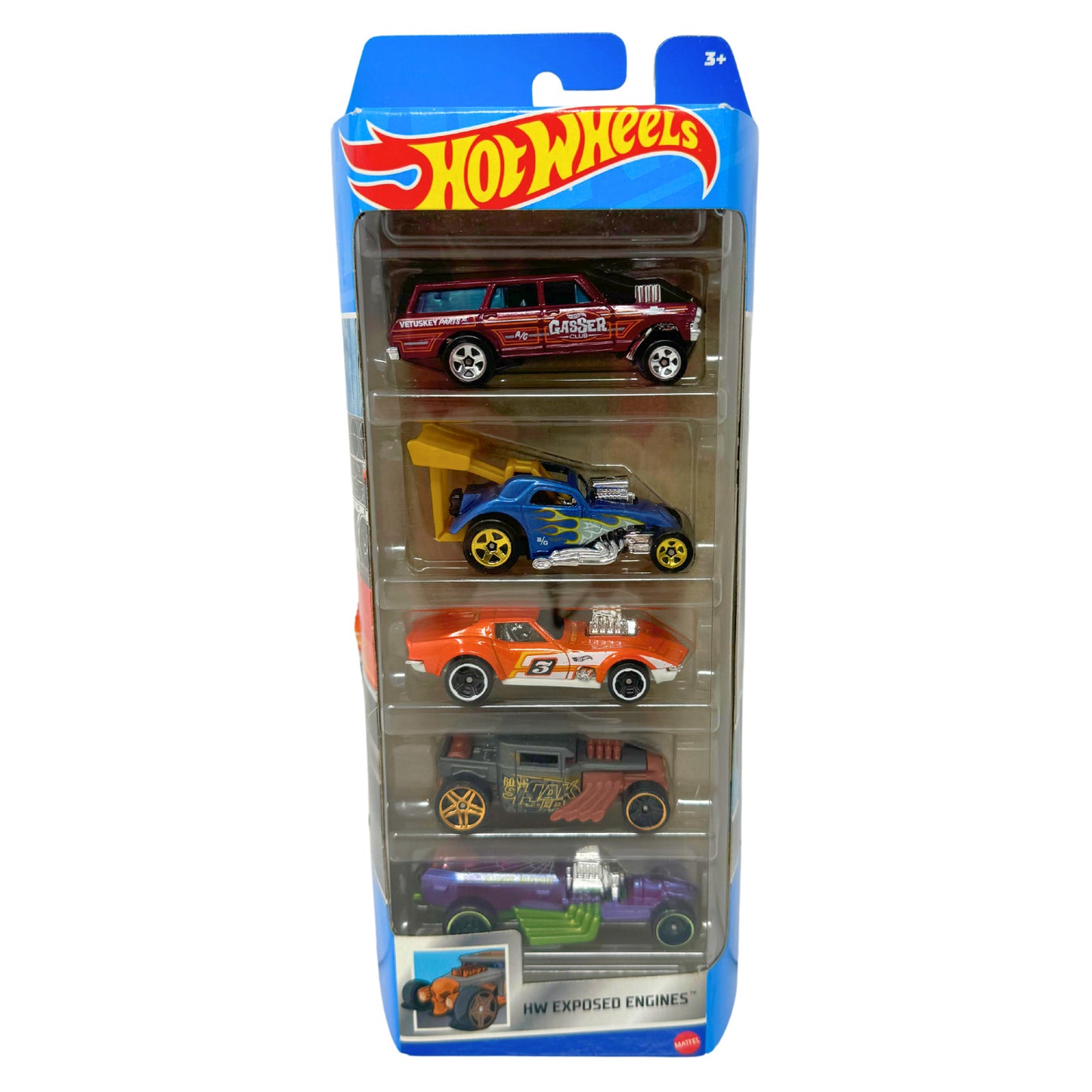 Hot Wheels HW Exposed 5-Pack Gift Set 1:64 Diecast