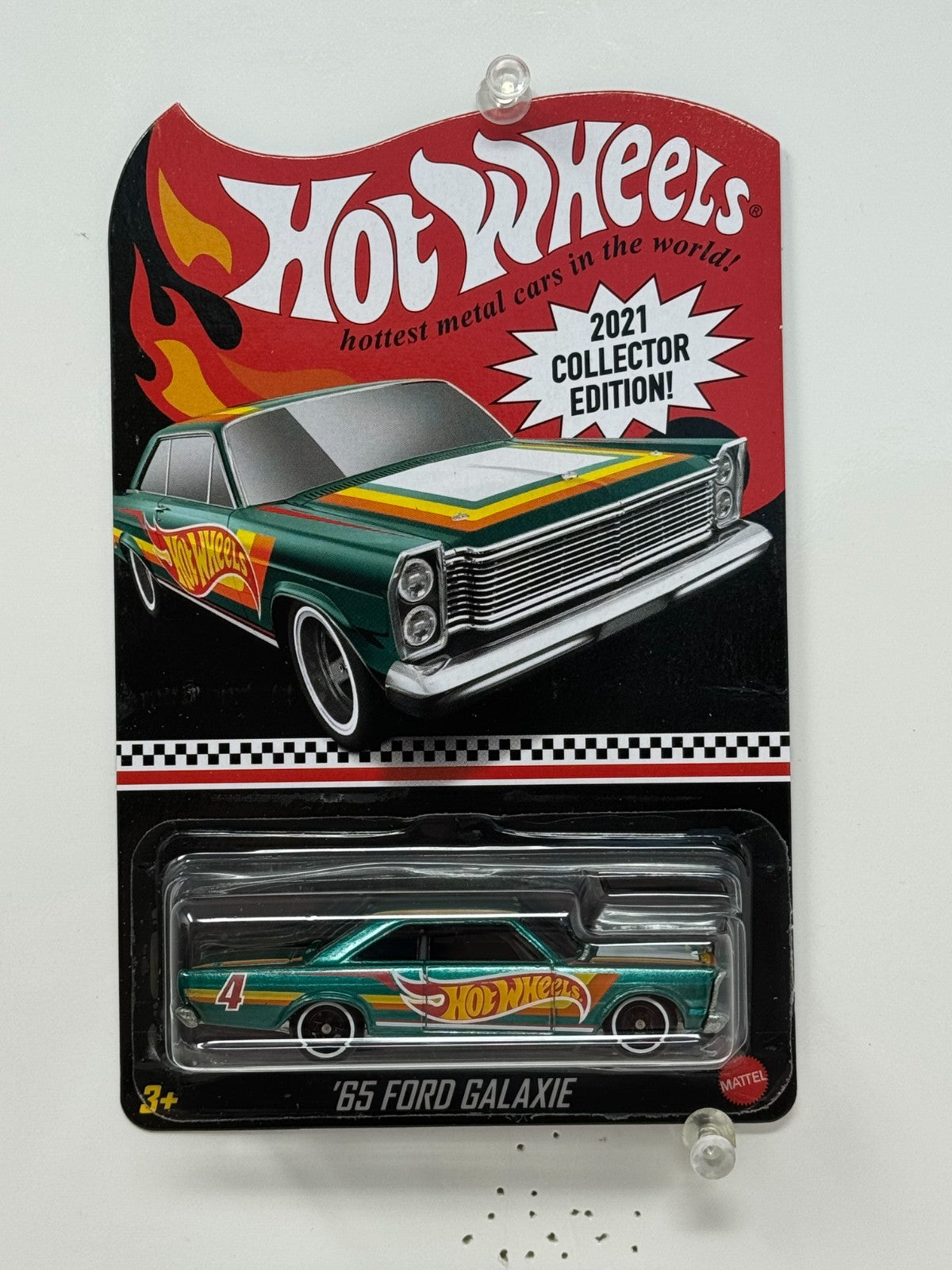 Hot Wheels 1965 Ford Galaxie Red Line Club RLC Collector Edition 1:64 Diecast