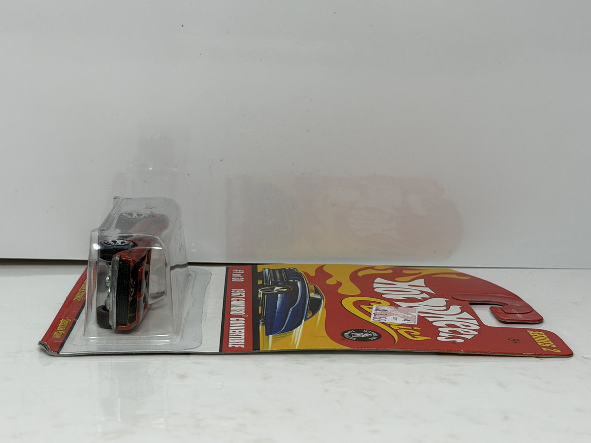 Hot Wheels Classics Series 2 1967 Camaro Convertible 1:64 Diecast Orange