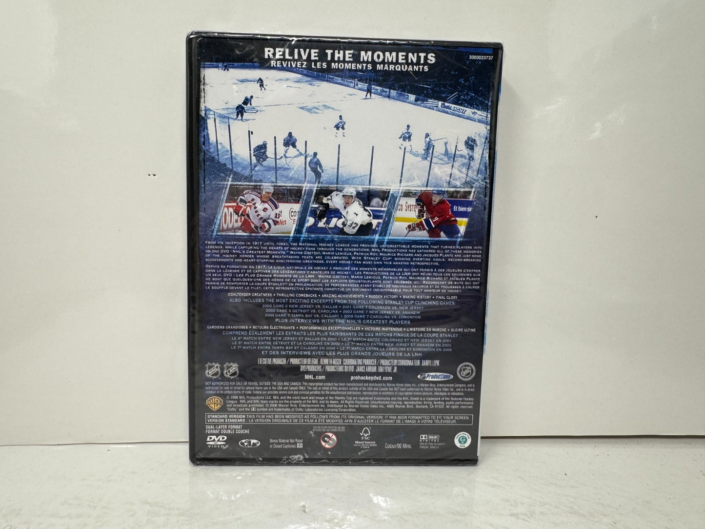 NHL Greatest Moments (DVD) Sports Brand New and Sealed!!!