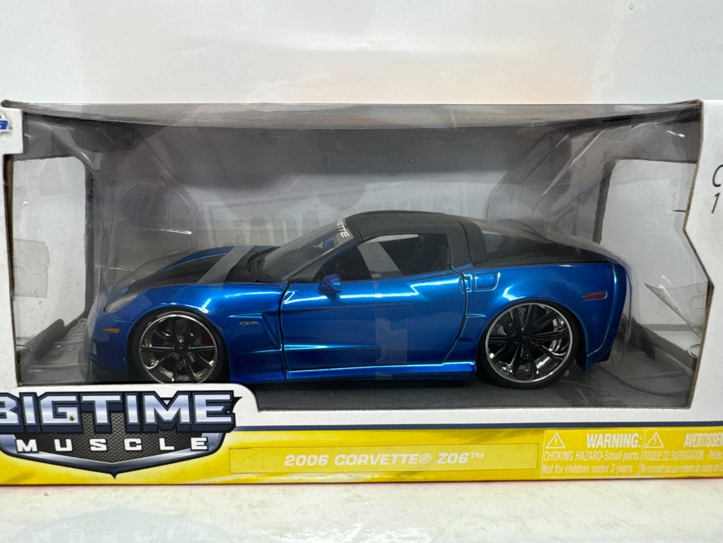 Jada Bigtime Muscle 2006 Chevrolet Corvette Z06 1:24 Diecast