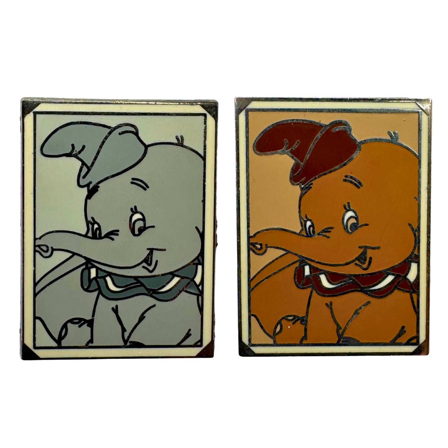 WDW Disney Dumbo Black/White & Sepia Snapshots Trading Pin DC1S2