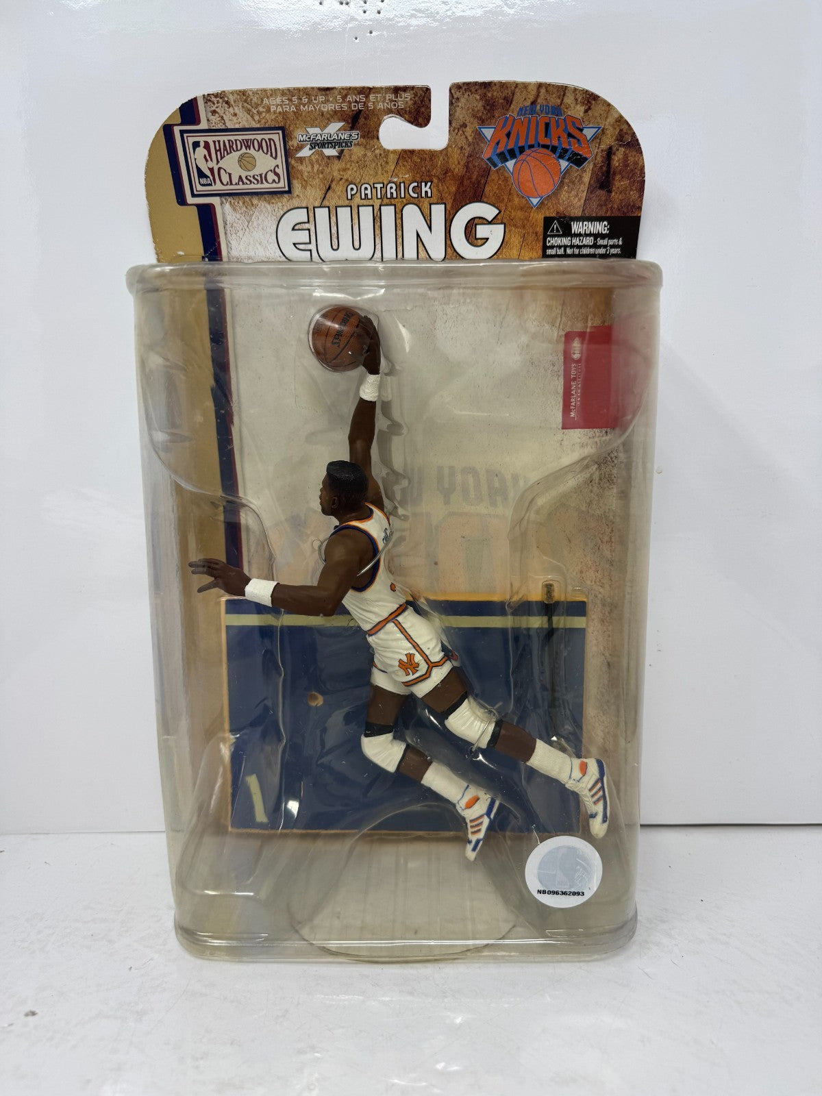 McFarlane NBA Patrick Ewing New York Knicks NBA Legends Series 4 Figure
