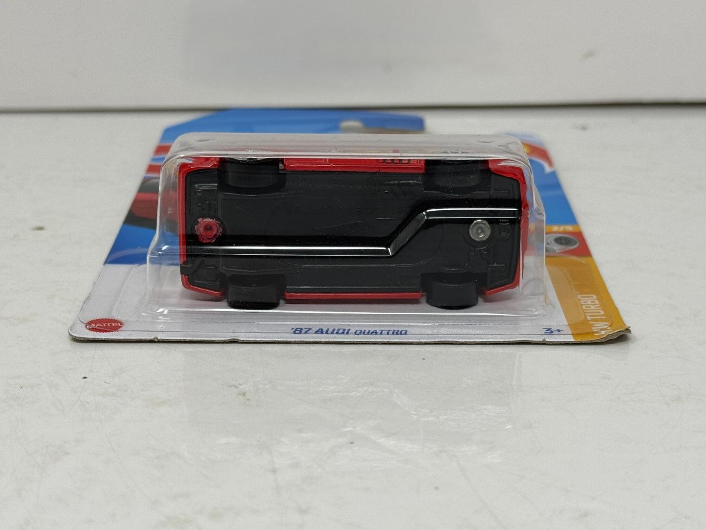 Hot Wheels Turbo 1987 Audi Quattro 1:64 Diecast Red