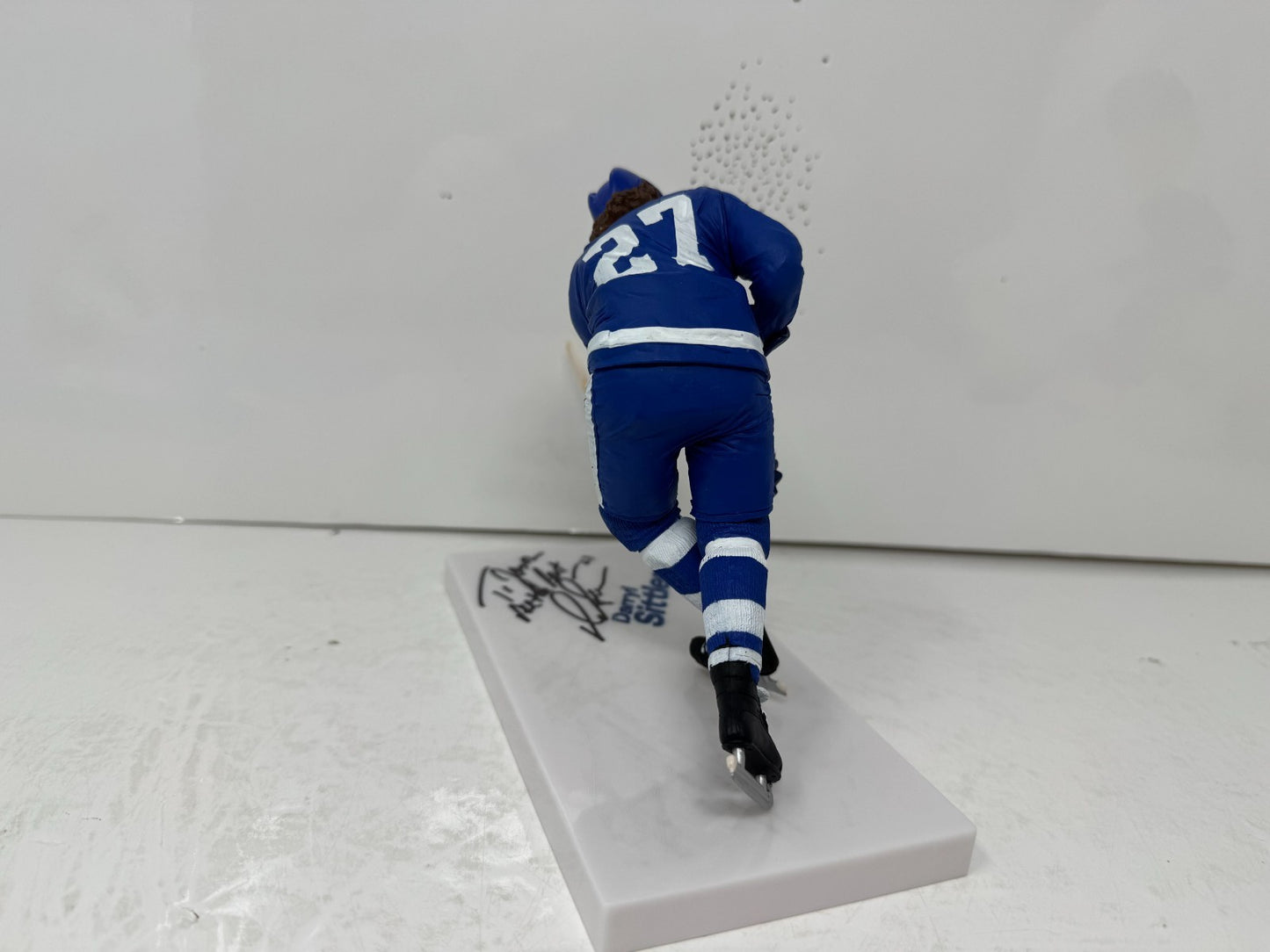 McFarlane NHL Darryl Sittler Toronto Maple Leafs Figure Auto Signed