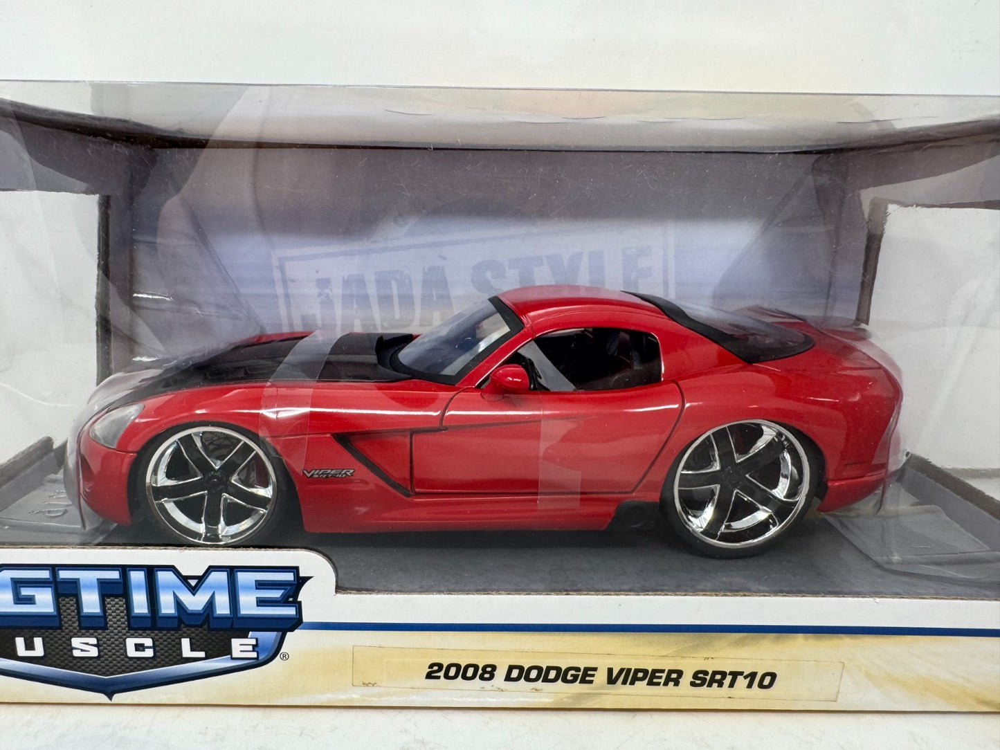 Jada Bigtime Muscle 2008 Dodge Viper SRT10 1:24 Diecast