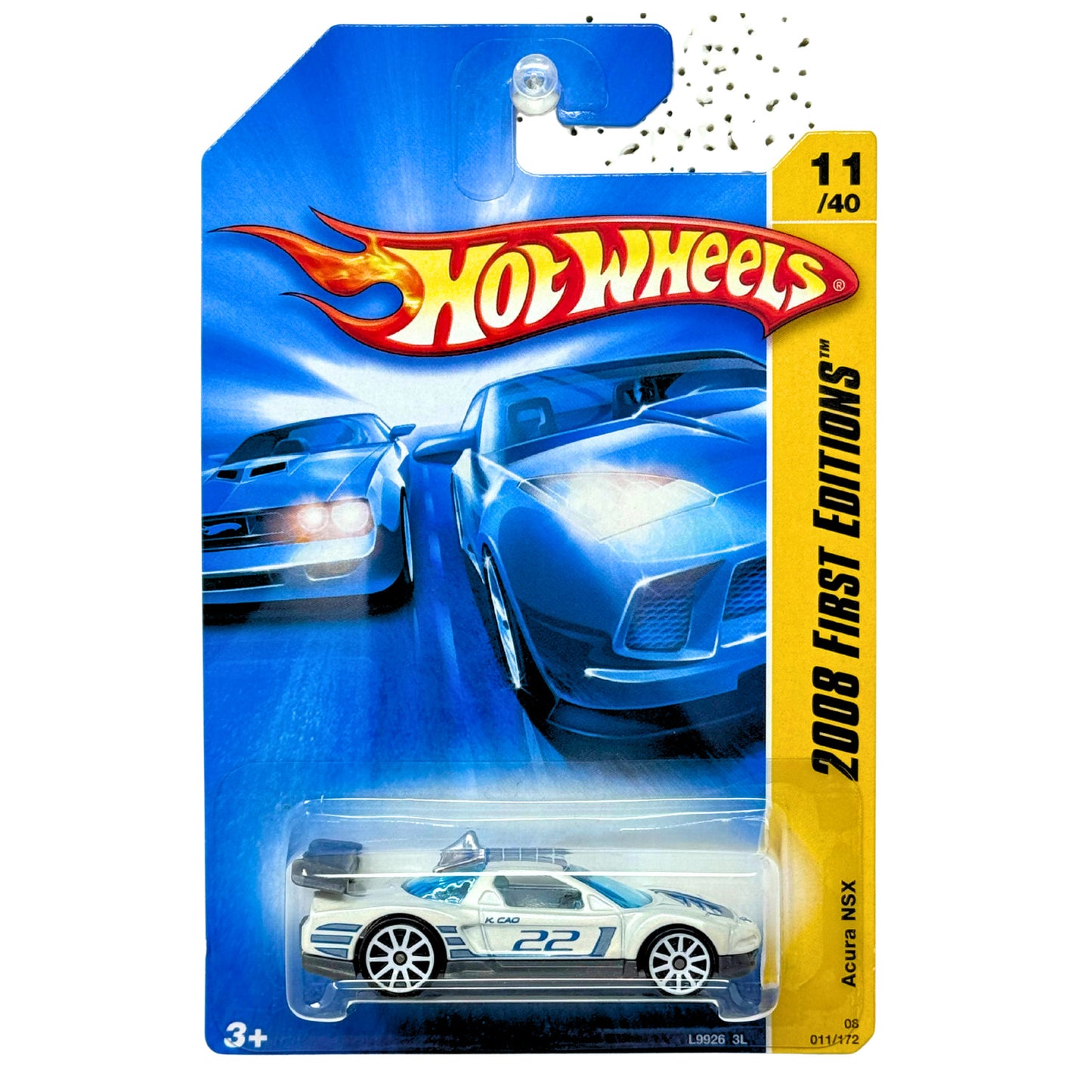 Hot Wheels 2008 First Editions Acura NSX 1:64 Diecast White