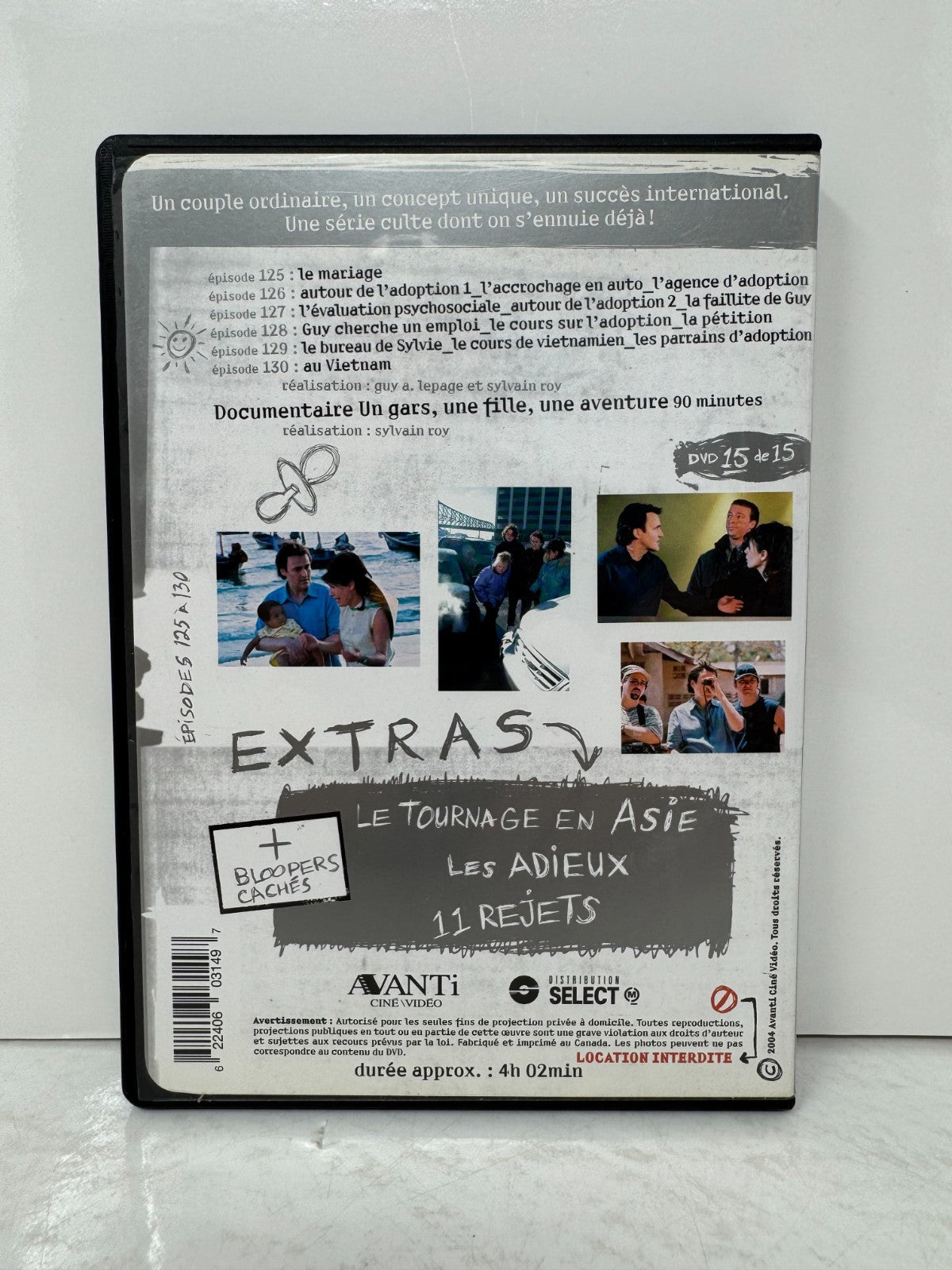 Un Gars Une fille: volume 15 (DVD) TV Series Good Condition!!!