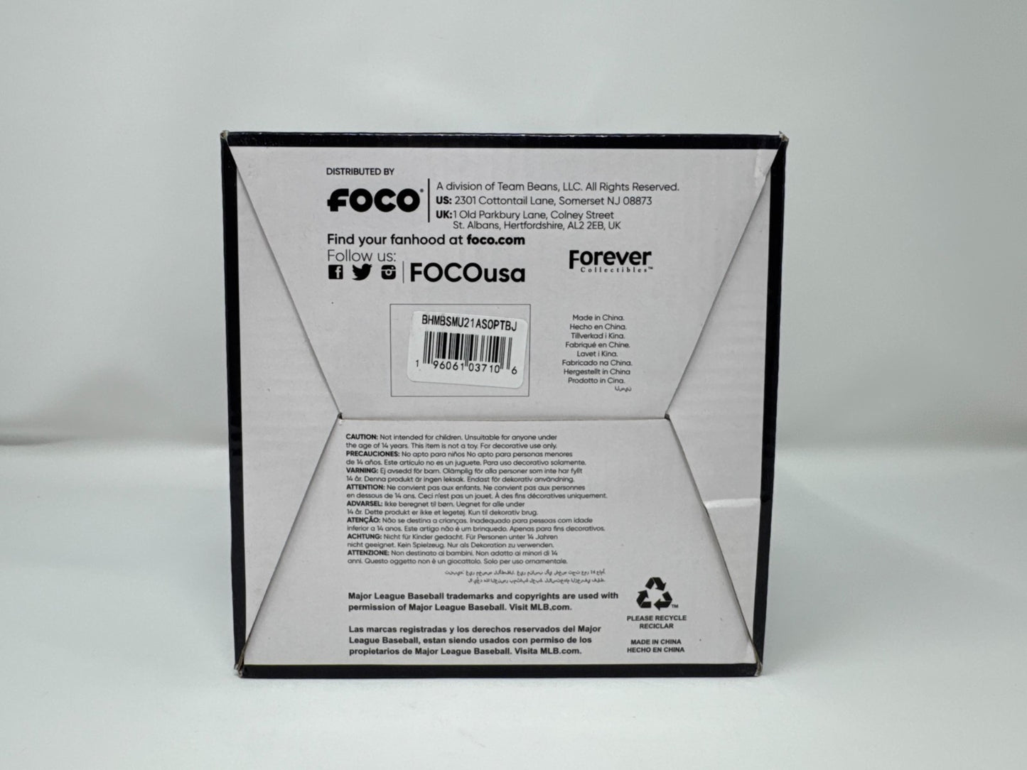 FOCO MLB Toronto Blue Jays 2021 All Star Game Bobble On Parade Bobblehead