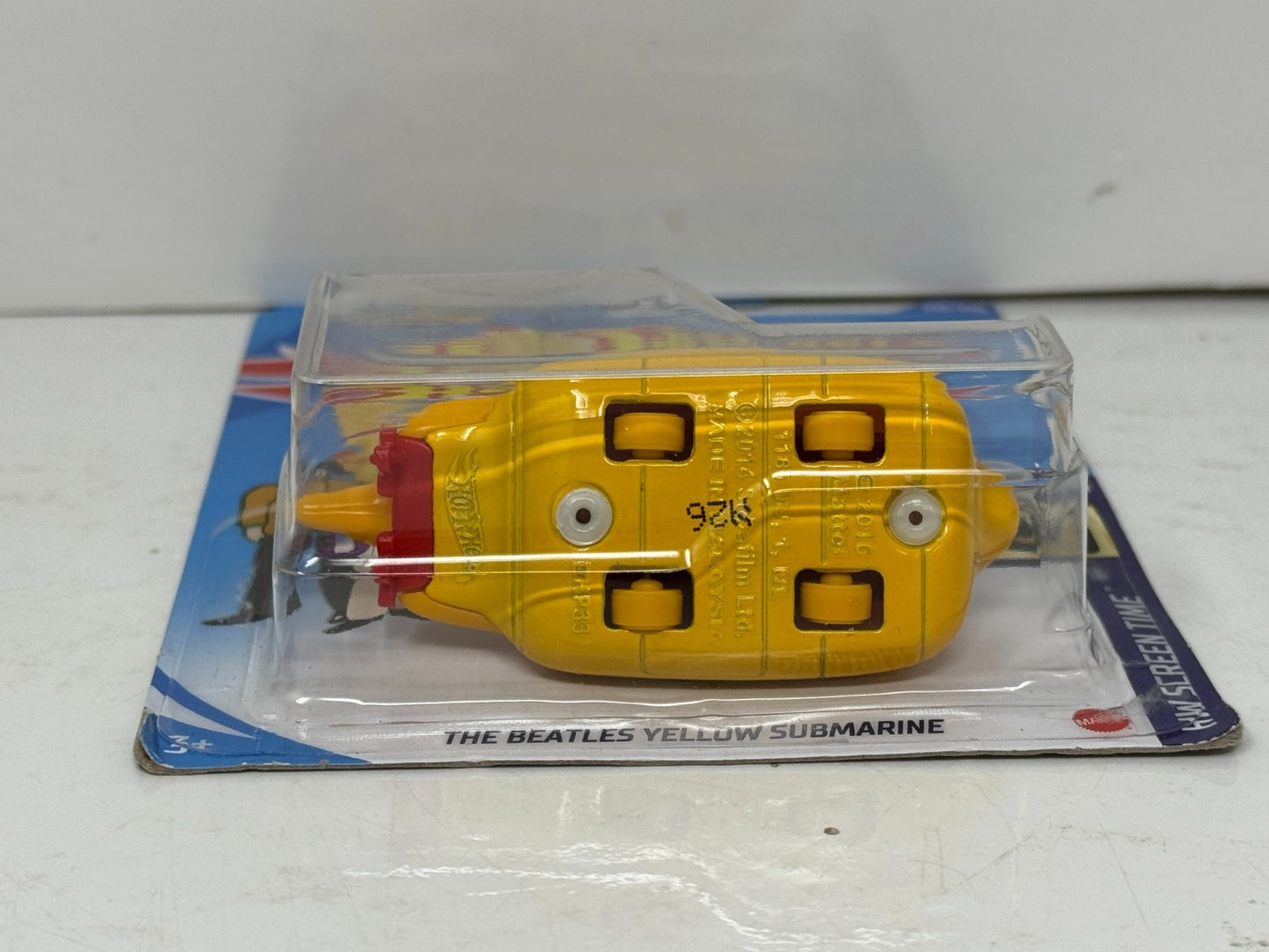 Hot Wheels Treasure Hunt Screen Time The Beatles Yellow Submarine 1:64 Diecast