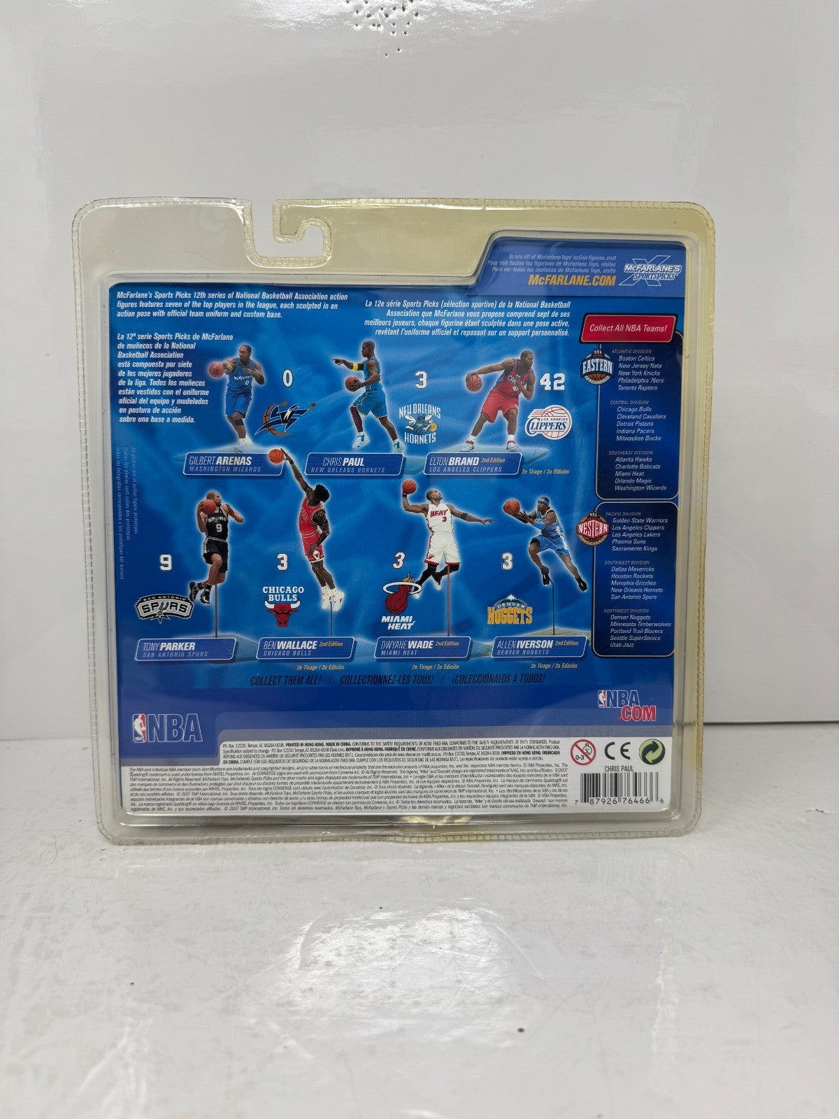 McFarlane NBA Chris Paul New Orleans Hornets Series 12 Figure