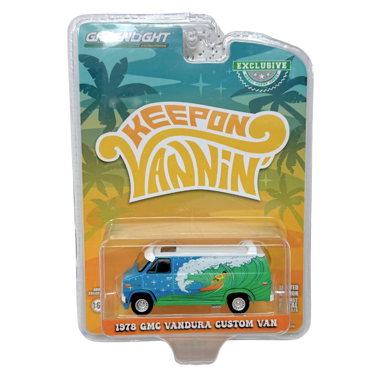 Greenlight Keep on Vannin' 1978 GMC Vandura Custom Van 1:64 Diecast