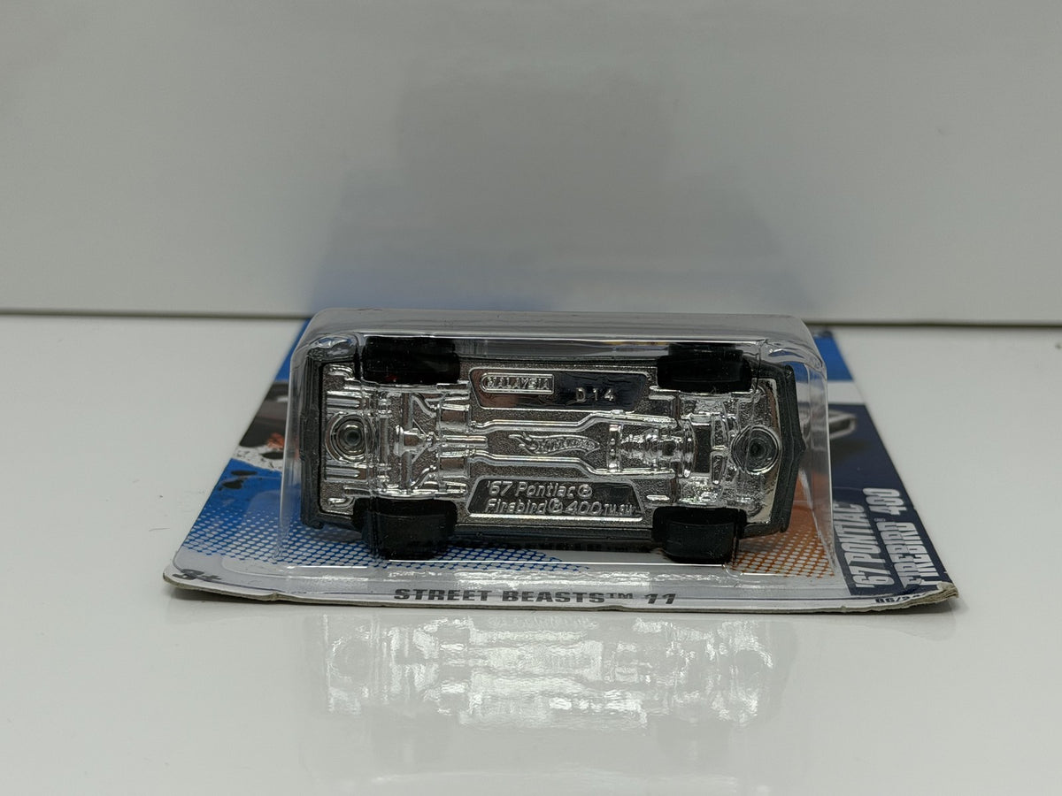 Hot Wheels Street Beasts 1967 Pontiac Firebird 400 1:64 Diecast Gray