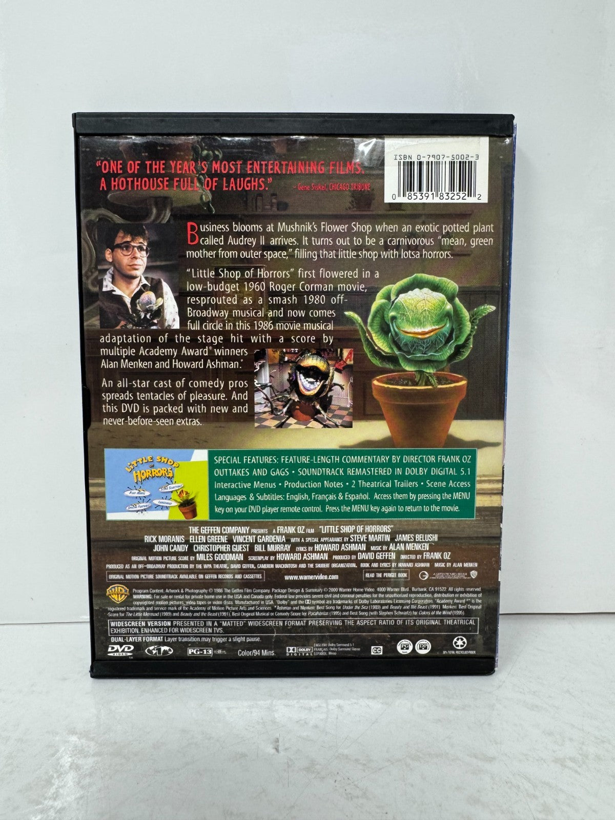 Little Shop of Horrors (DVD) Music Good Condition!!!
