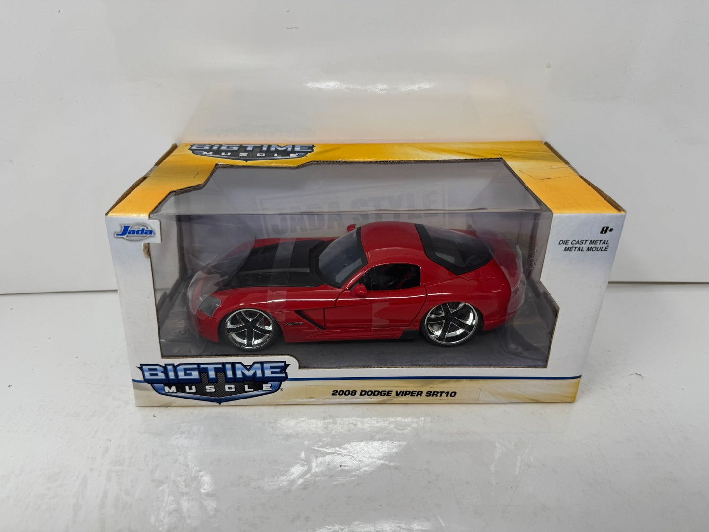 Jada Bigtime Muscle 2008 Dodge Viper SRT10 1:24 Diecast