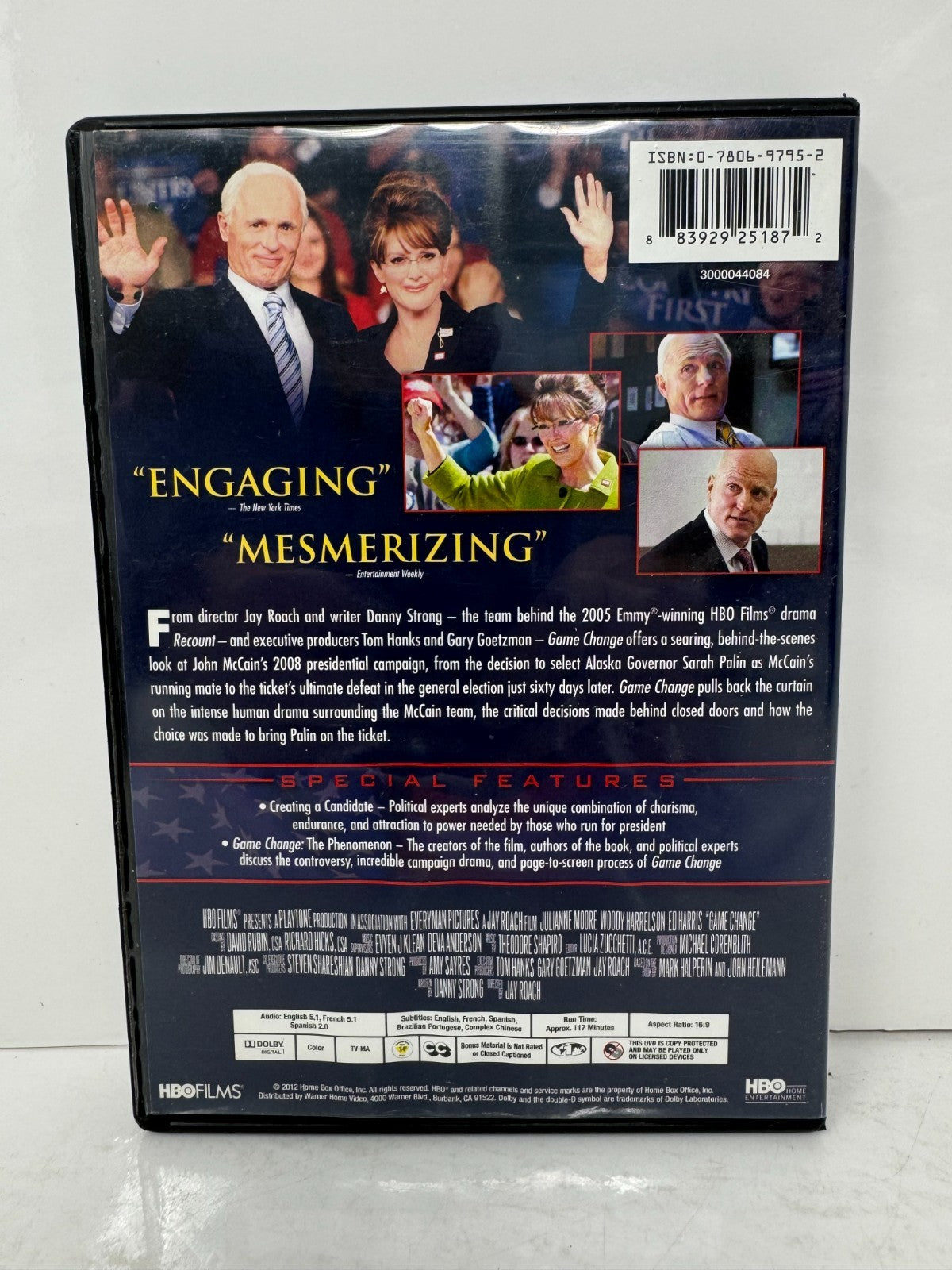 Game Change (DVD) Drama Good Condition!!!