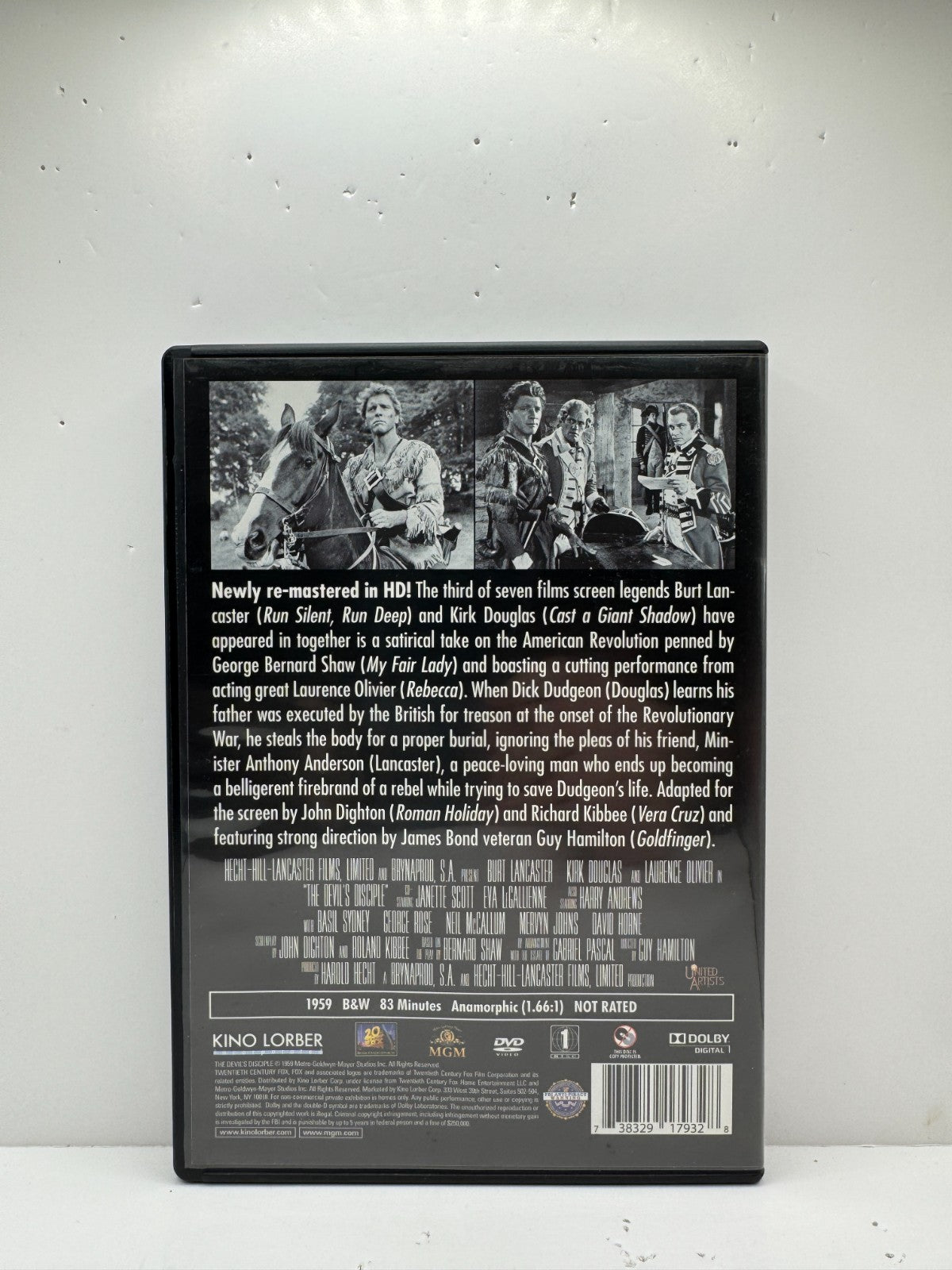 The Devil's Disciple (DVD) Drama Kino Lorber