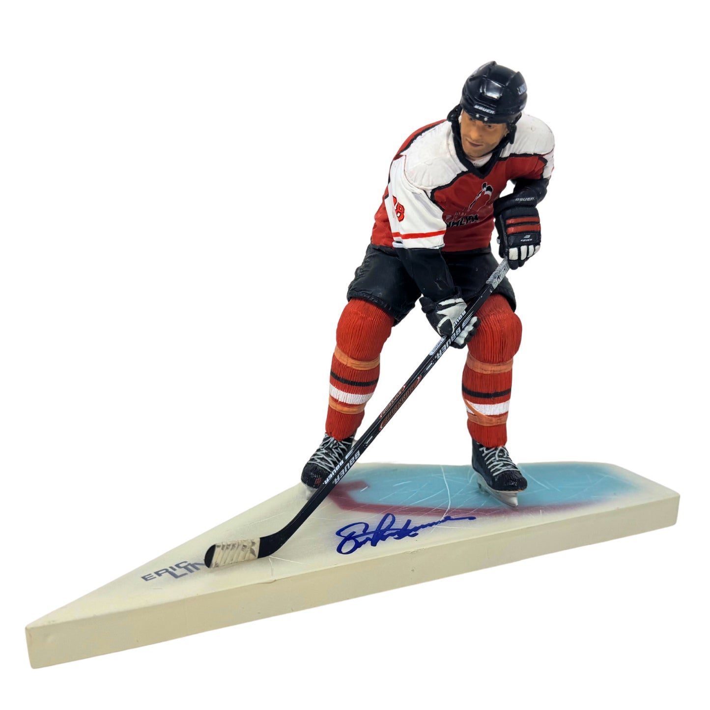 McFarlane NHL Eric Lindros Philadelphia Flyers Figure Auto Signed